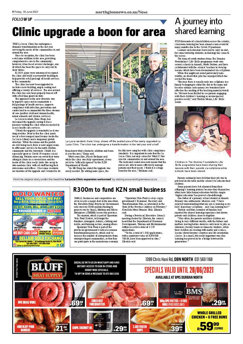 Northglen News 18 June 2021 page 4