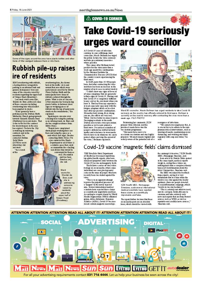 Northglen News 18 June 2021 page 6