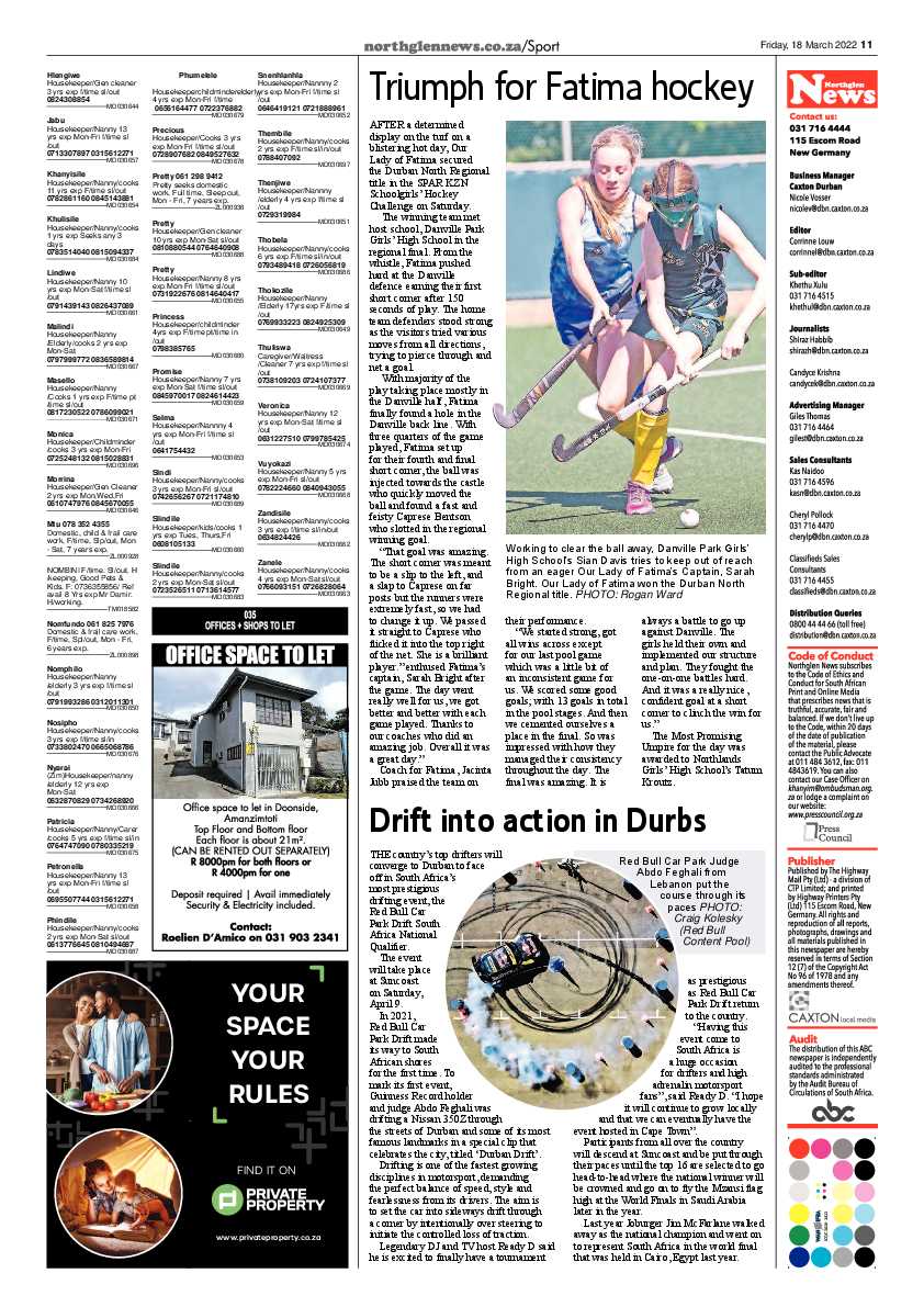Northglen News 18 March 2022 page 11