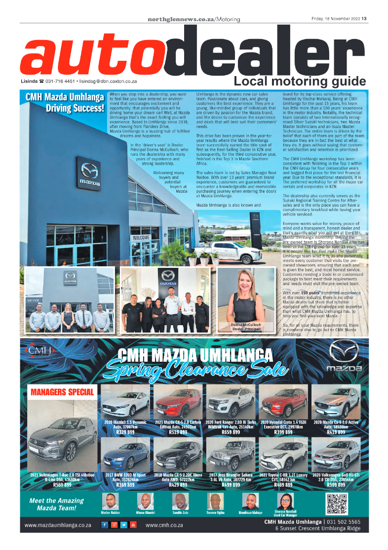 Northglen News 18 November 2022 page 13