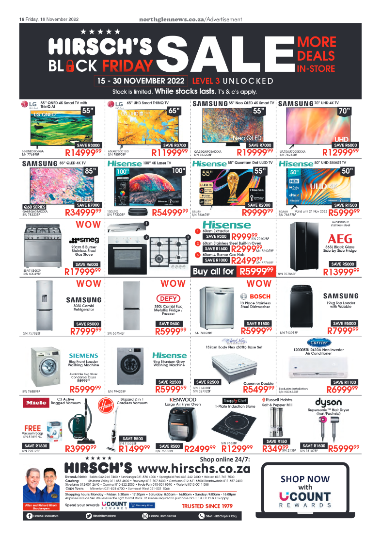 Northglen News 18 November 2022 page 16