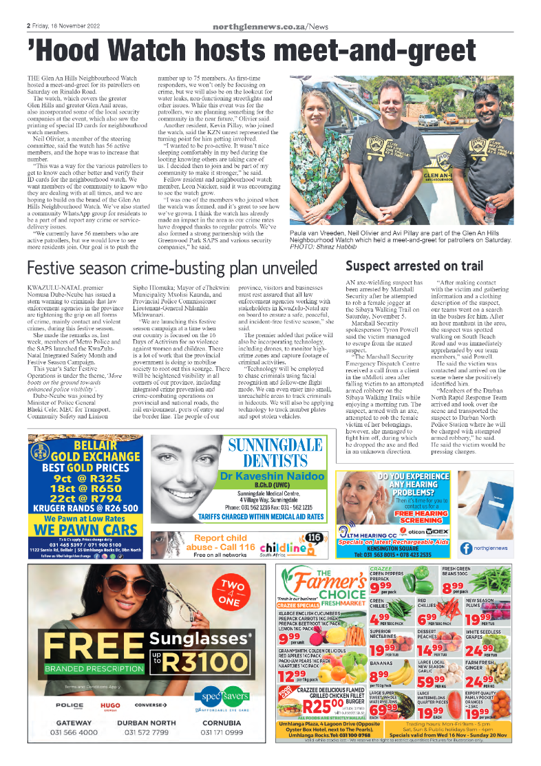 Northglen News 18 November 2022 page 2