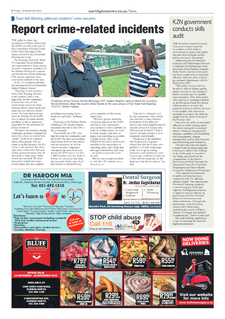 Northglen News 18 November 2022 page 4