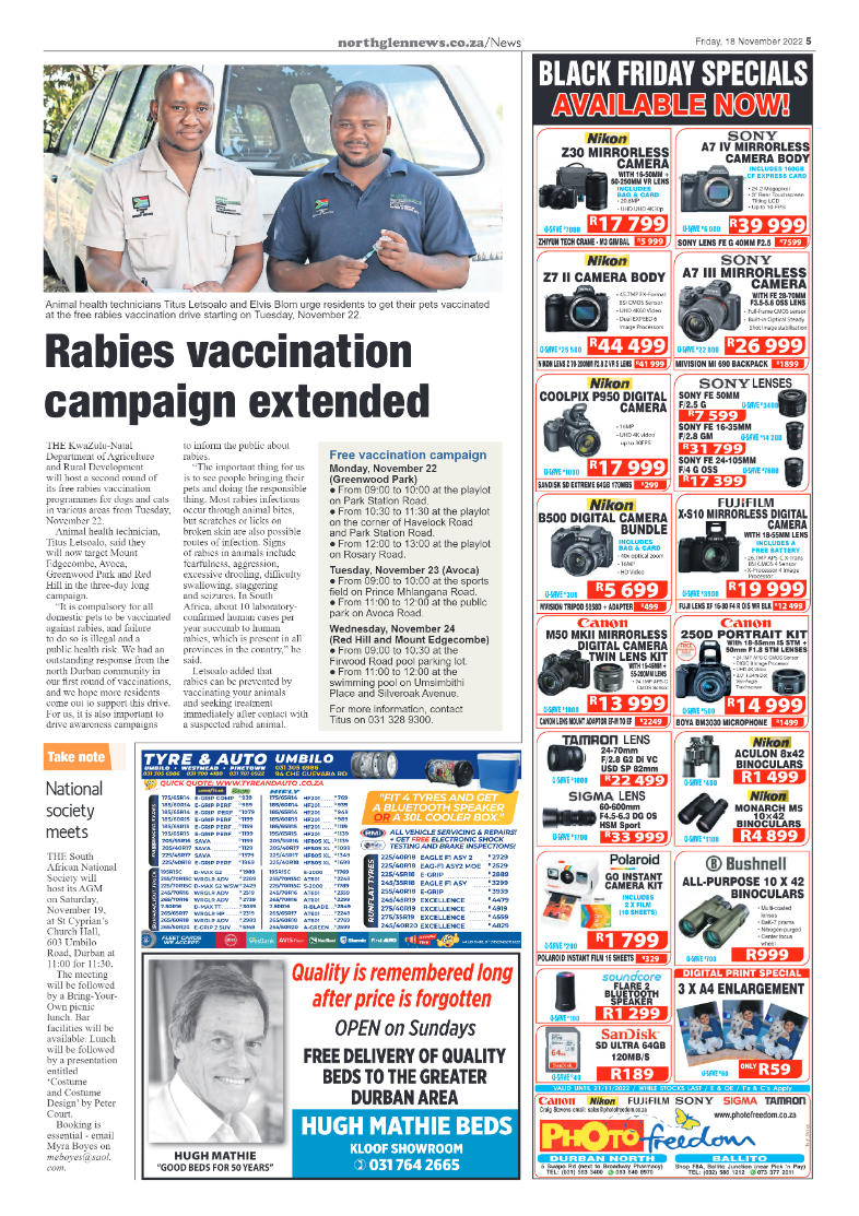 Northglen News 18 November 2022 page 5