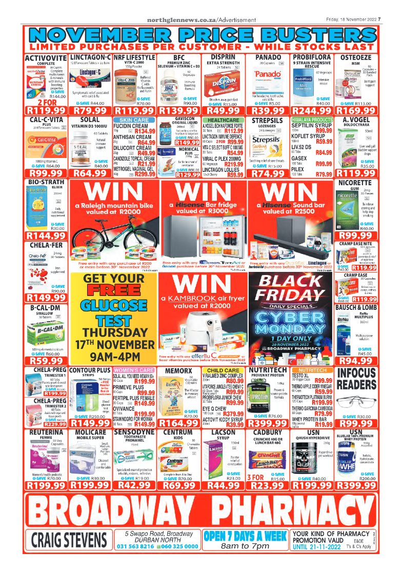 Northglen News 18 November 2022 page 7