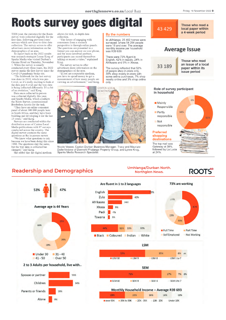 Northglen News 18 November 2022 page 9
