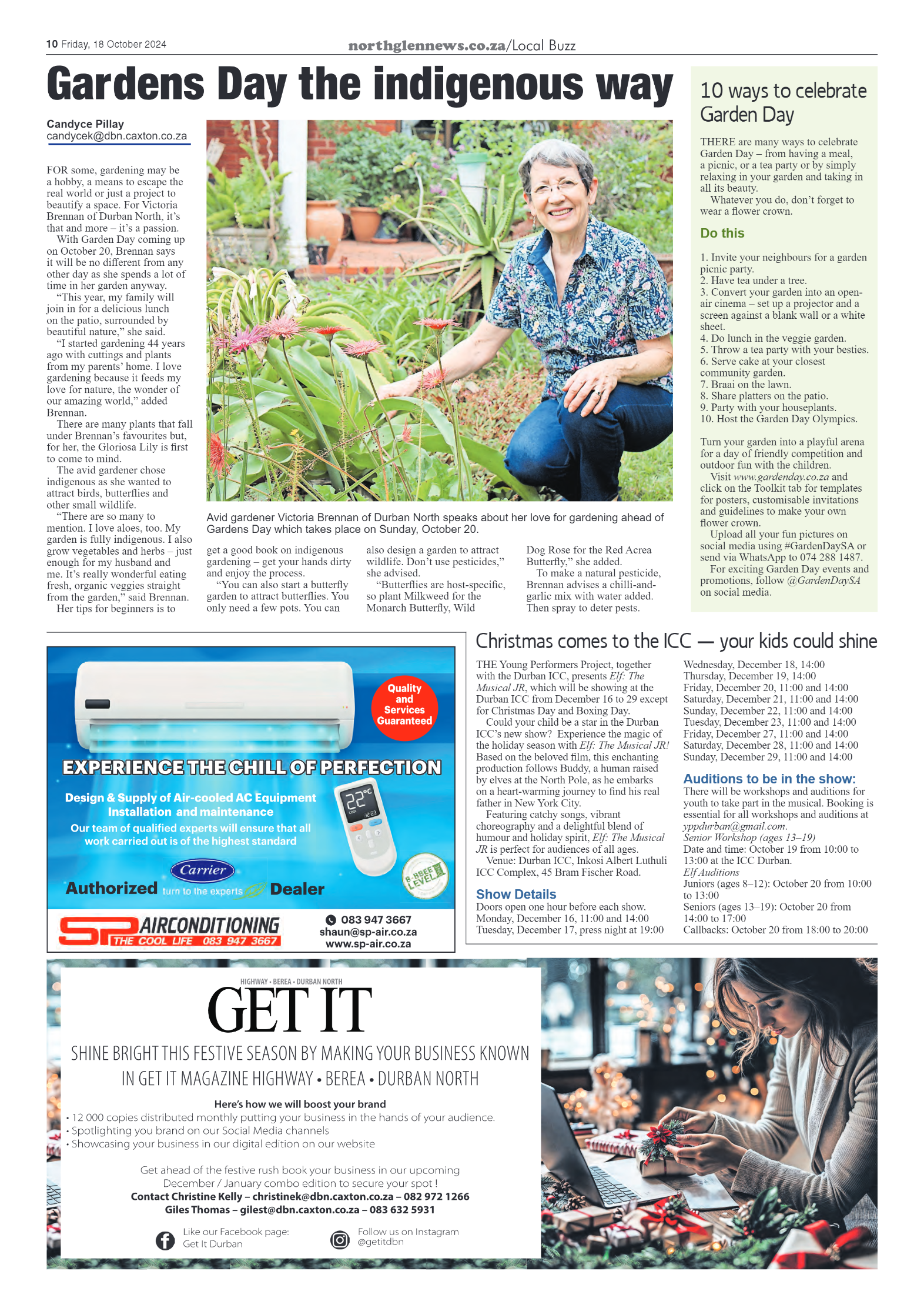 Northglen News 18 October 2024 page 10