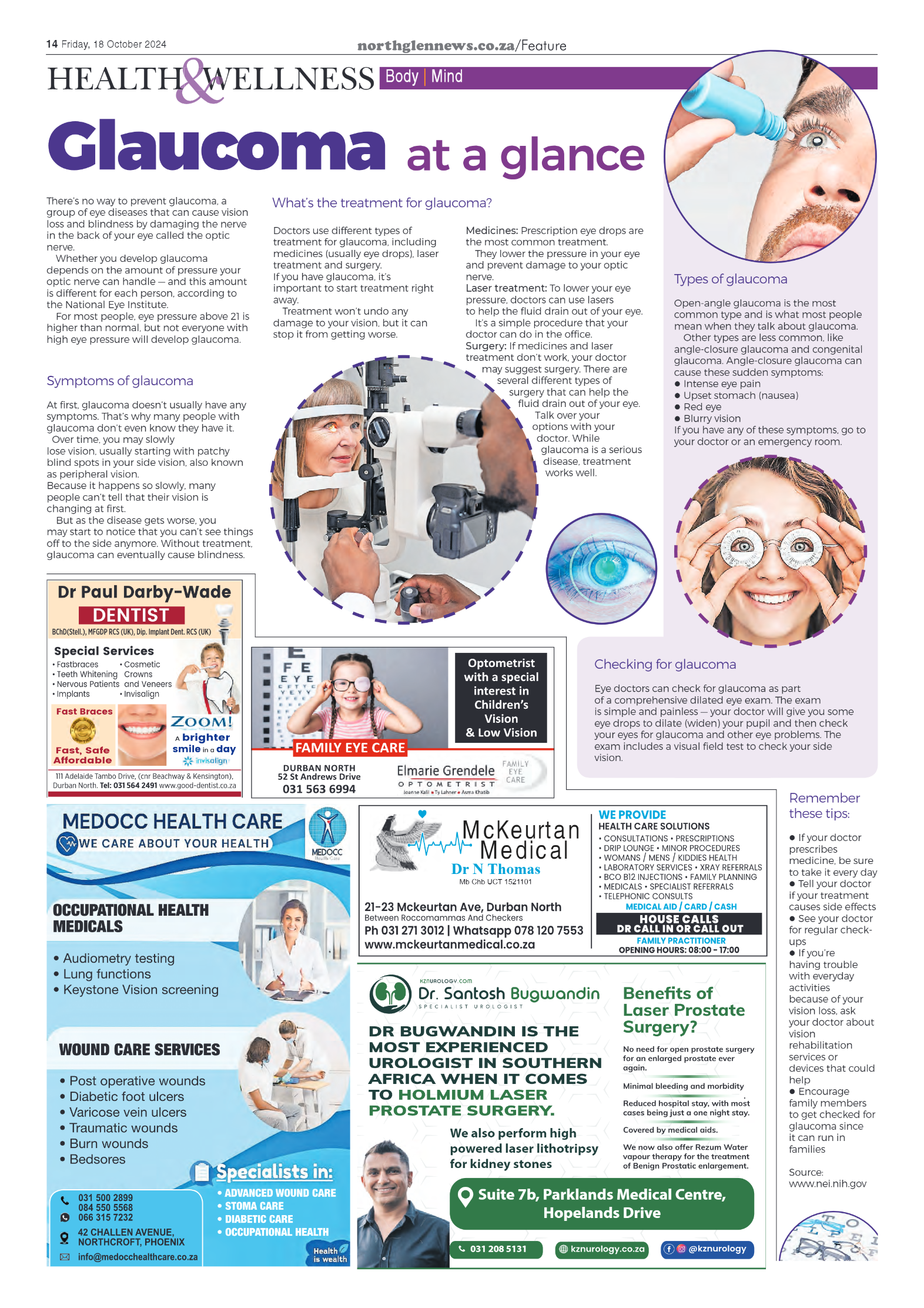 Northglen News 18 October 2024 page 14