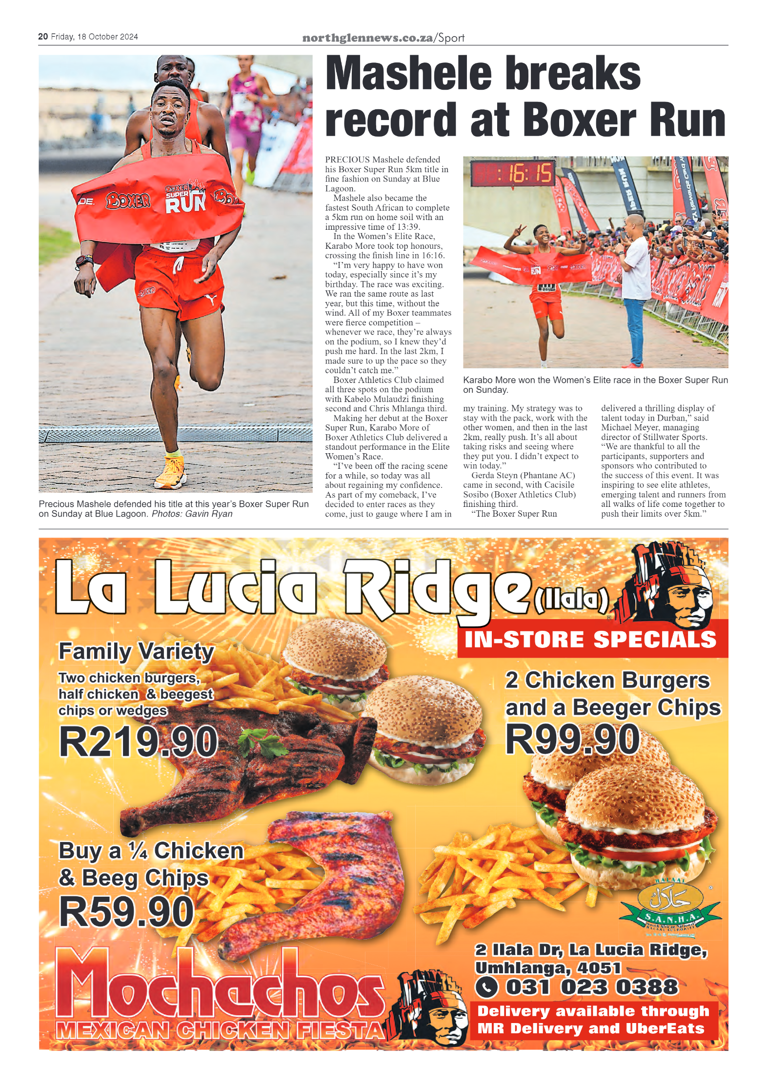 Northglen News 18 October 2024 page 20