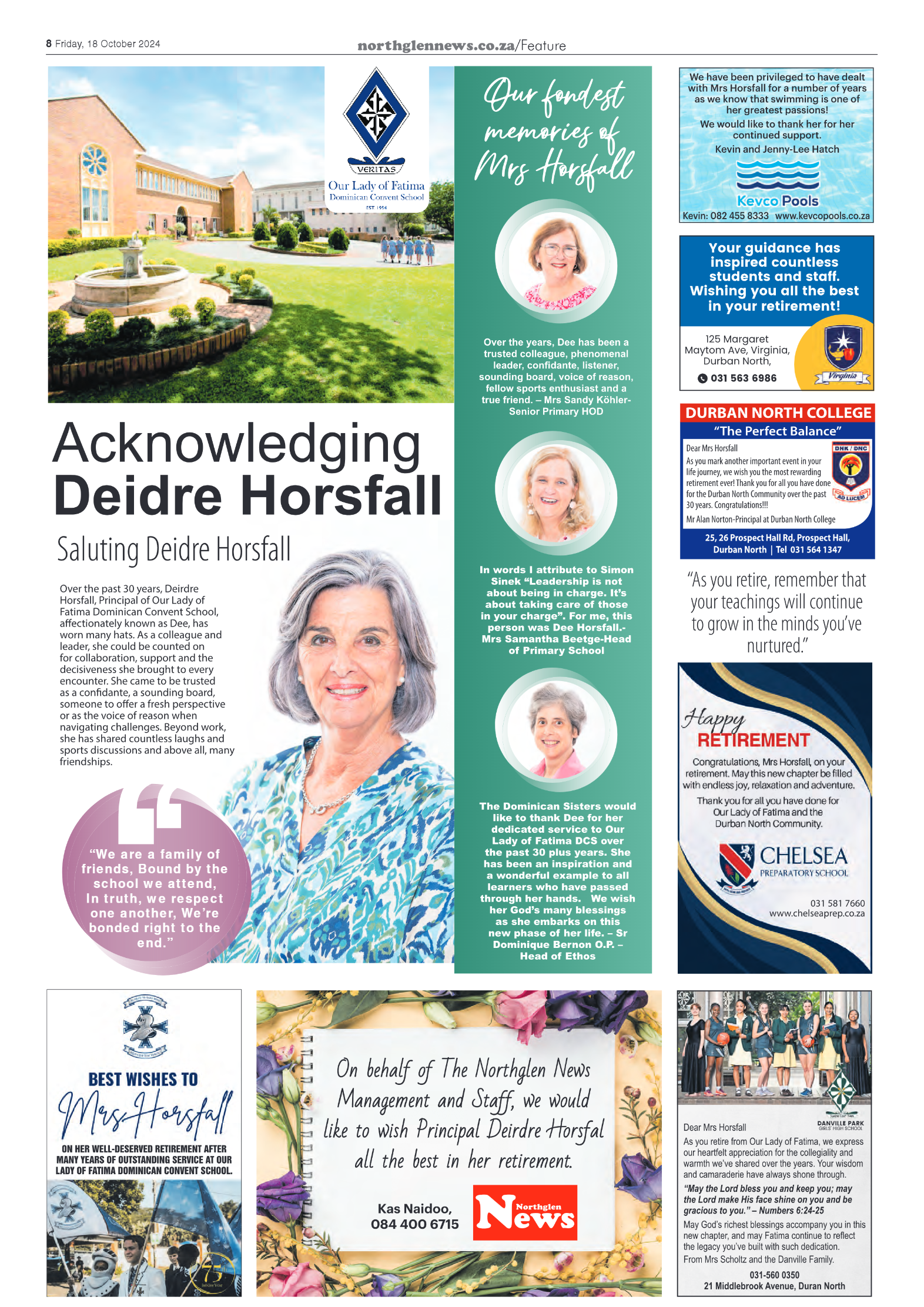 Northglen News 18 October 2024 page 8