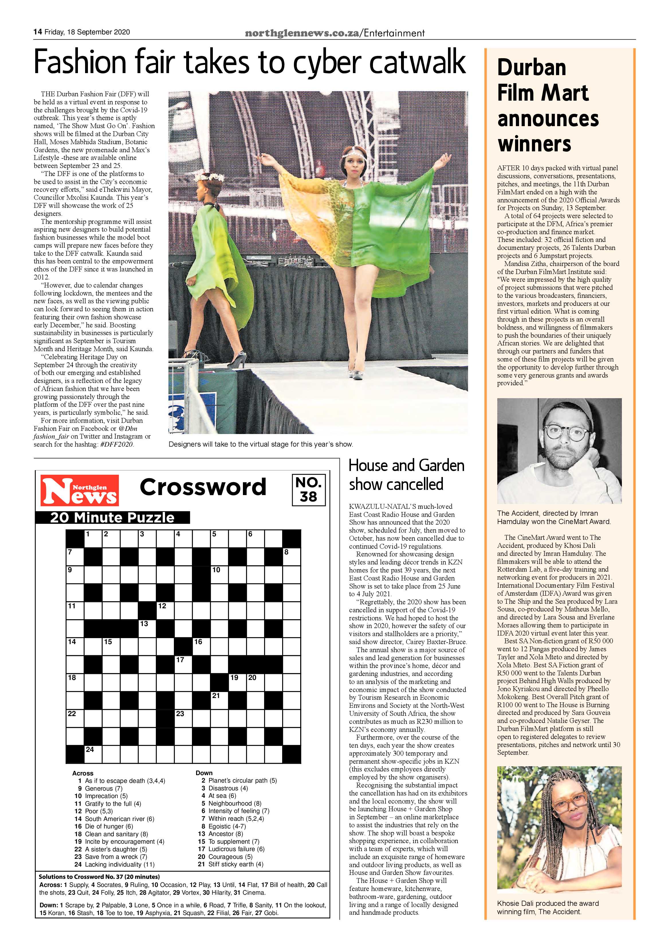 Northglen News 18 September 2020 page 14