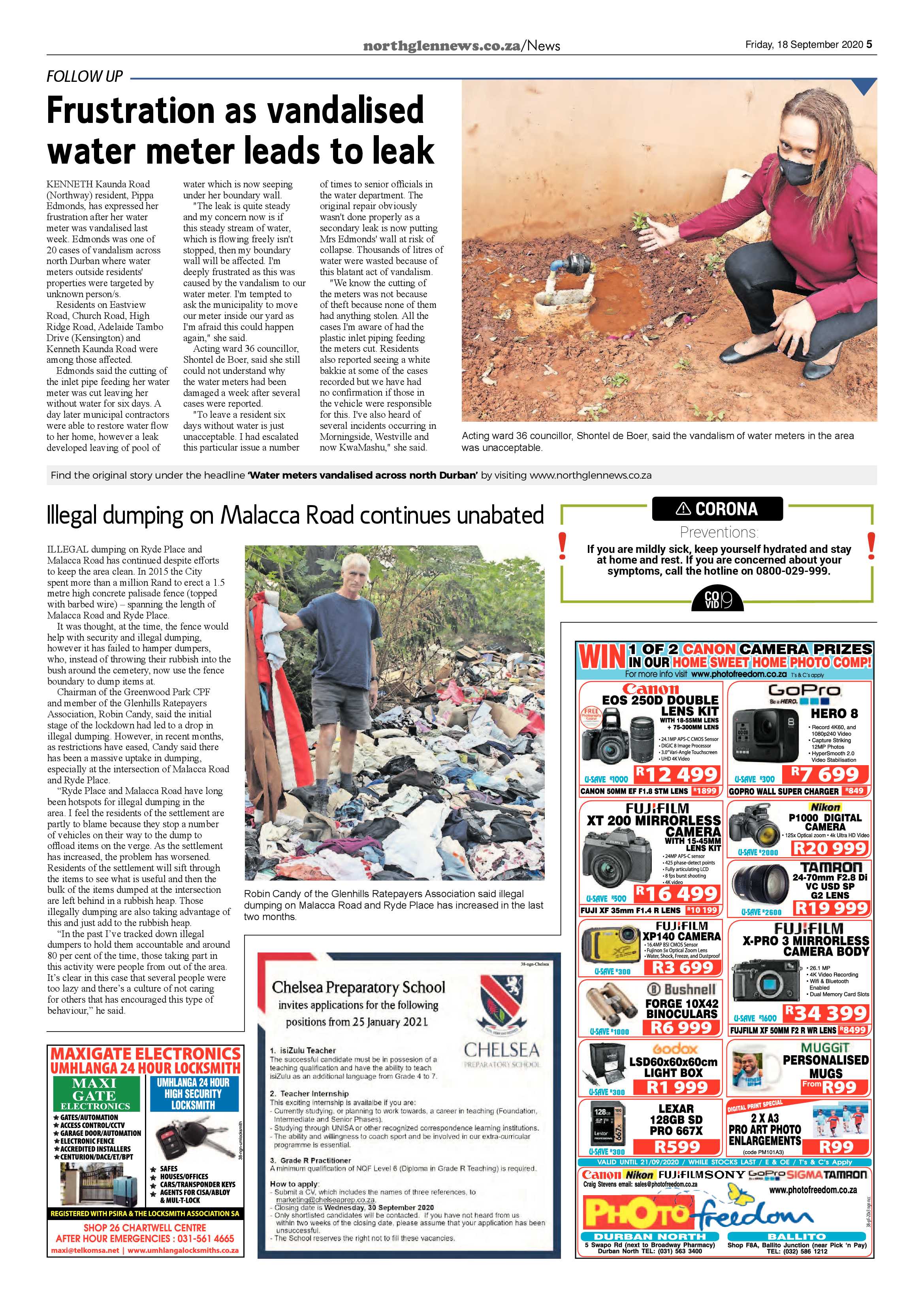 Northglen News 18 September 2020 page 5