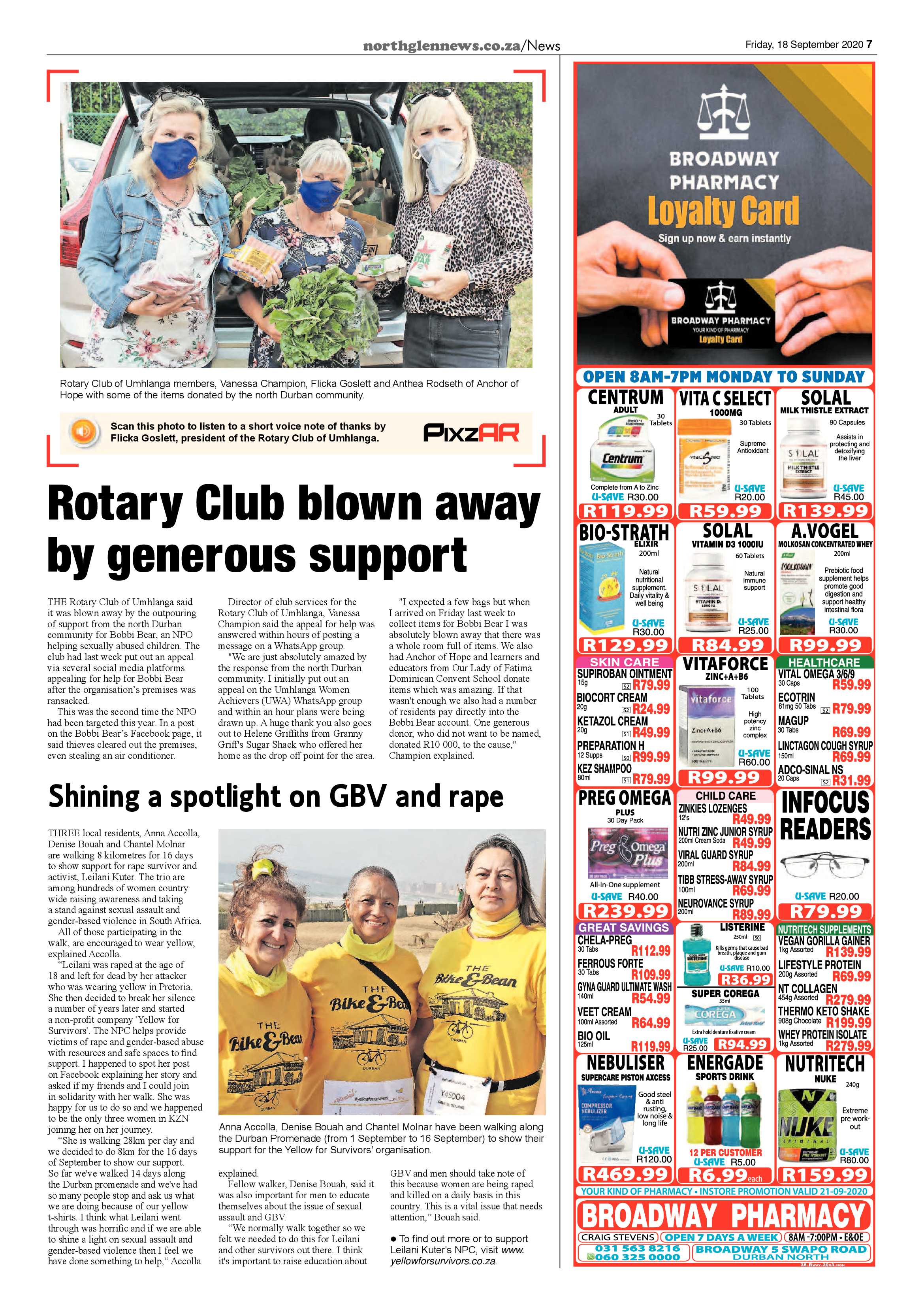 Northglen News 18 September 2020 page 7