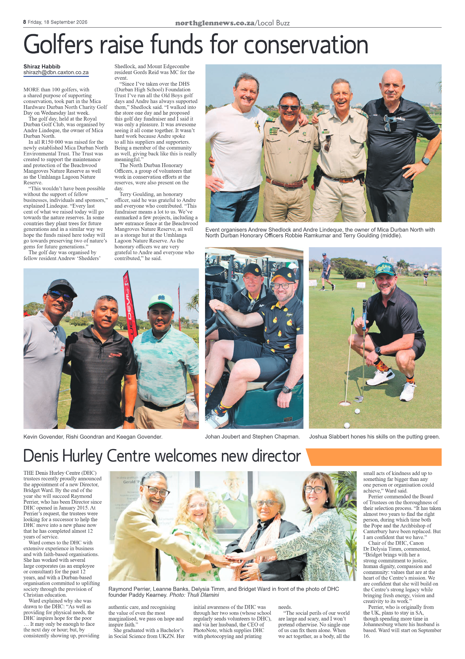 Northglen News 18 September 2026 page 8