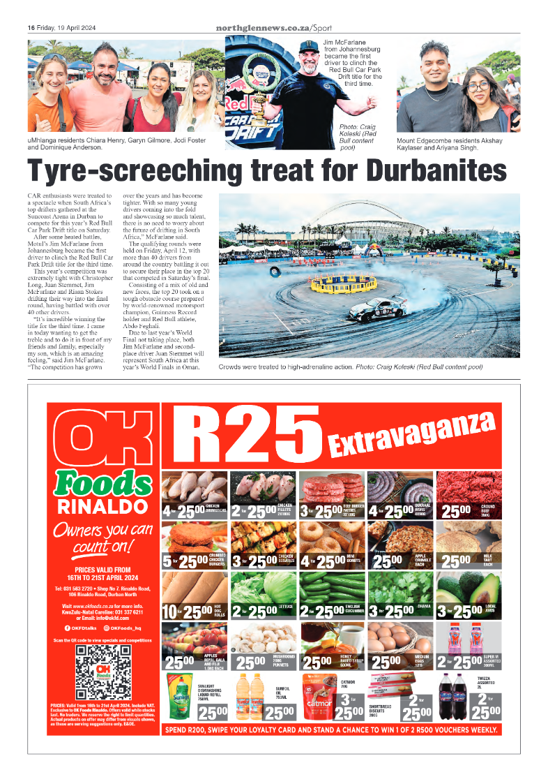 Northglen News 19 April 2024 page 16