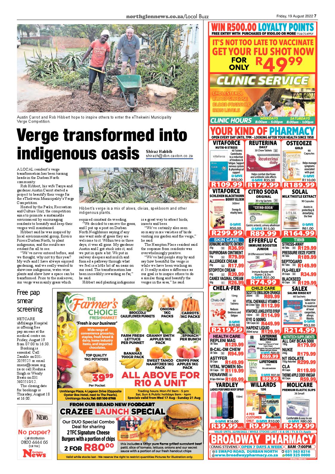 Northglen News 19 August 2022 page 7
