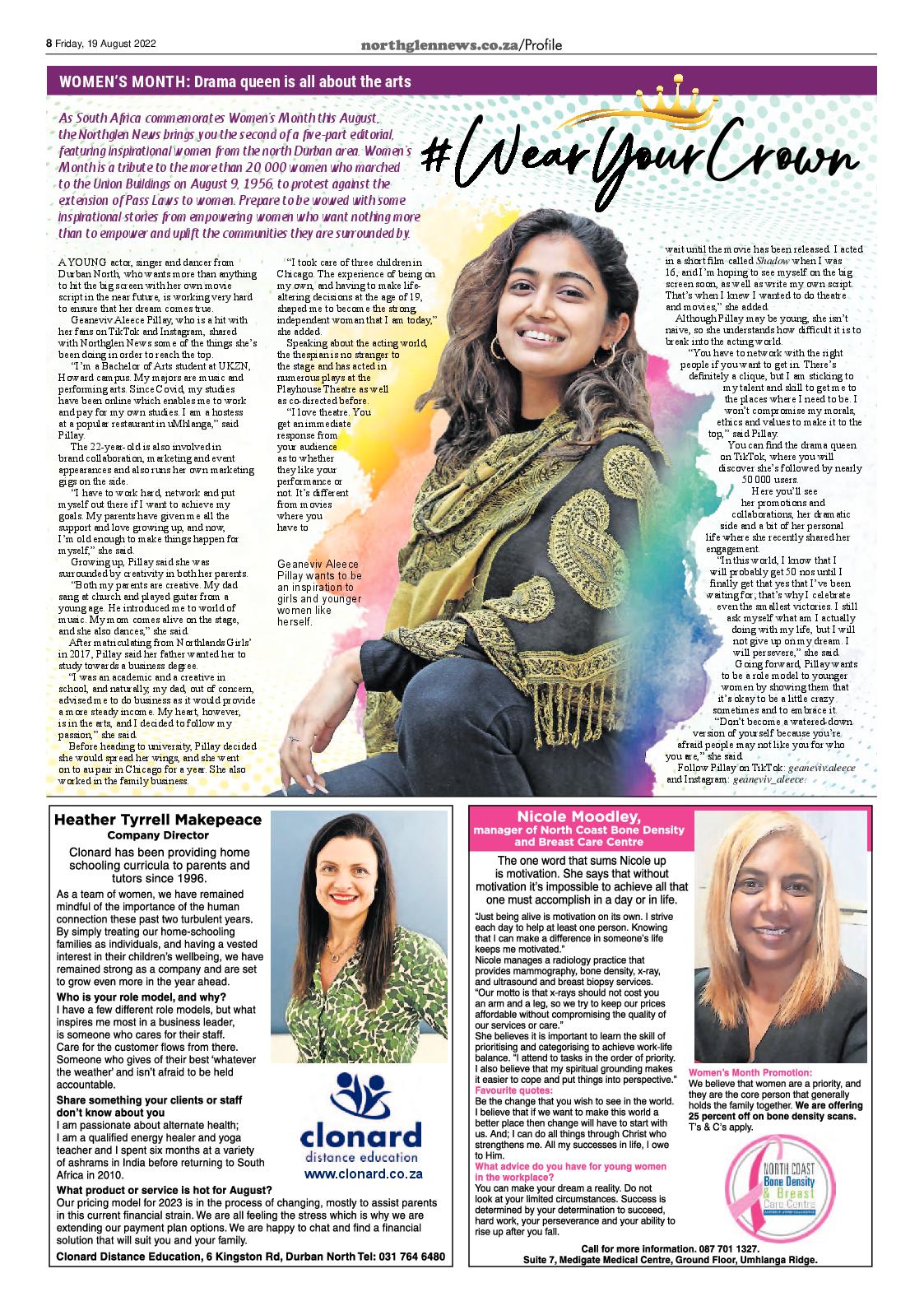 Northglen News 19 August 2022 page 8