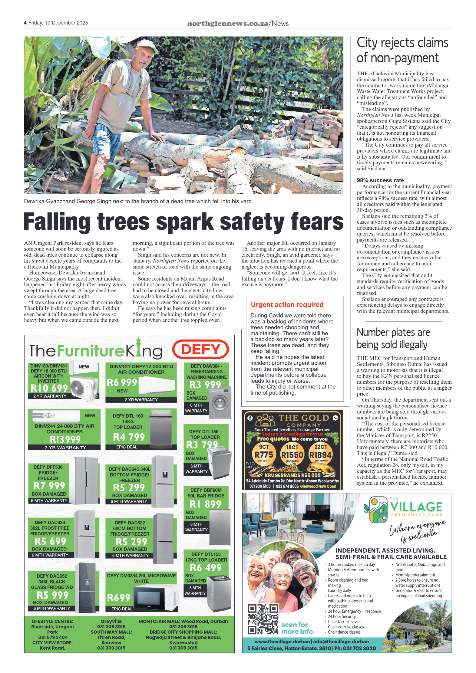 Northglen News 19 December 2025 page 4