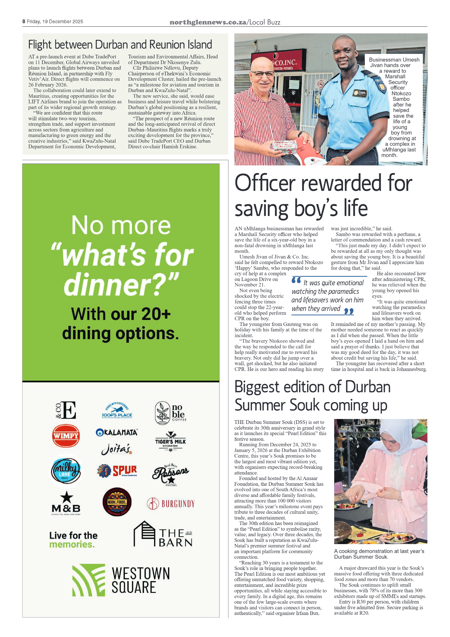 Northglen News 19 December 2025 page 8