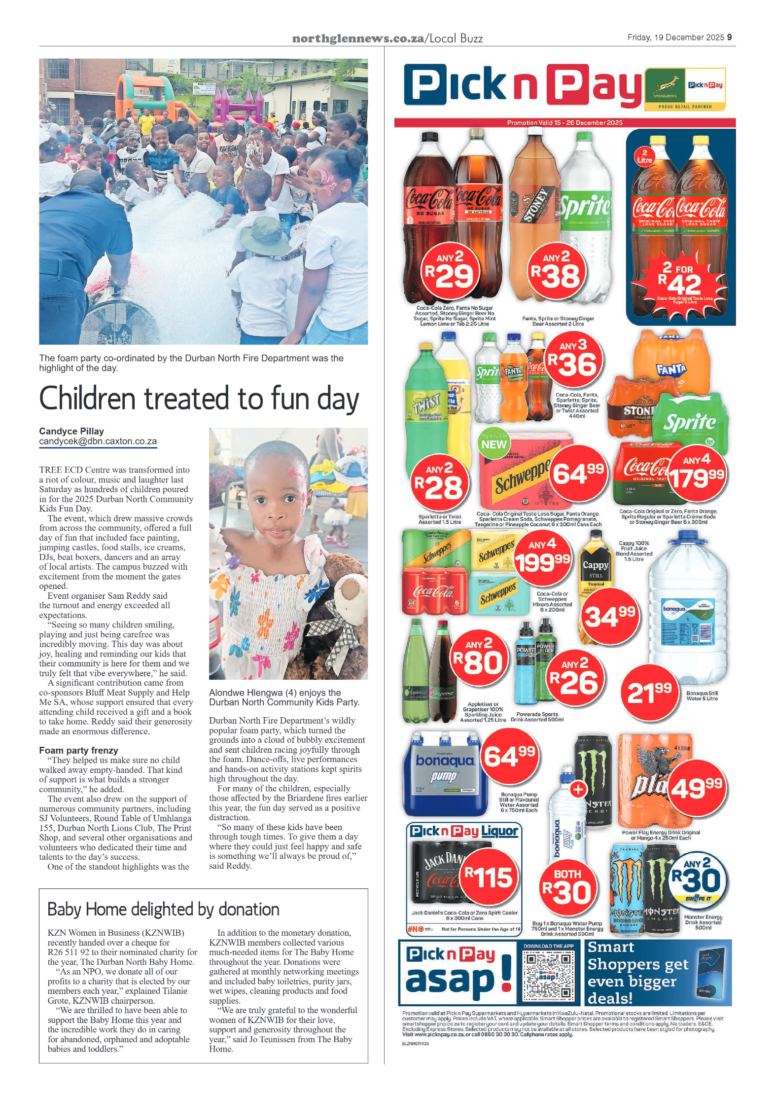 Northglen News 19 December 2025 page 9