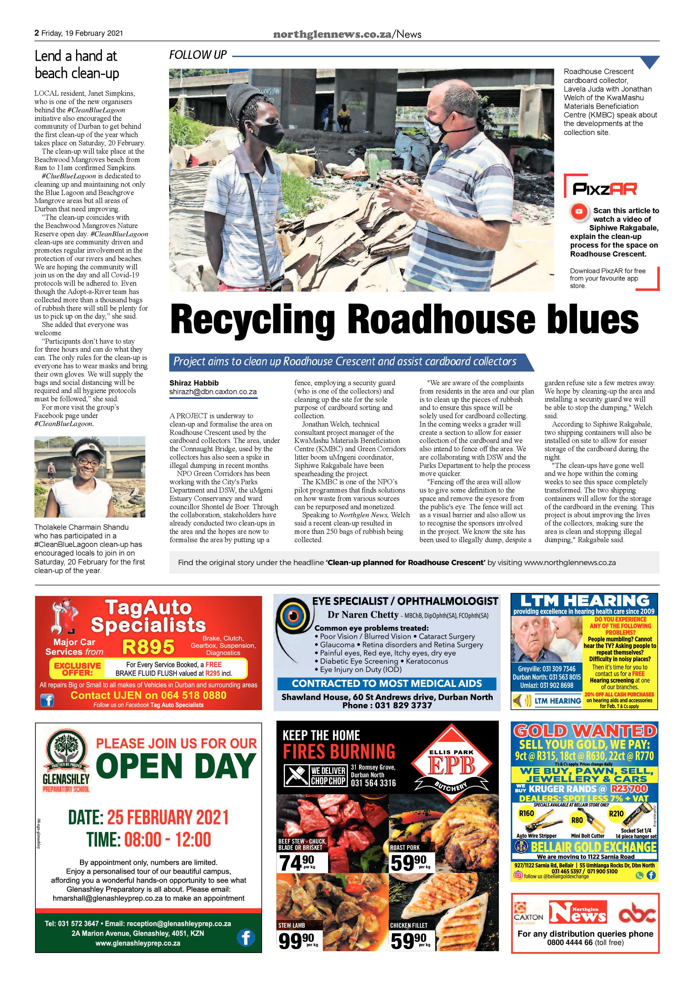 Northglen News 19 February 2021 page 2