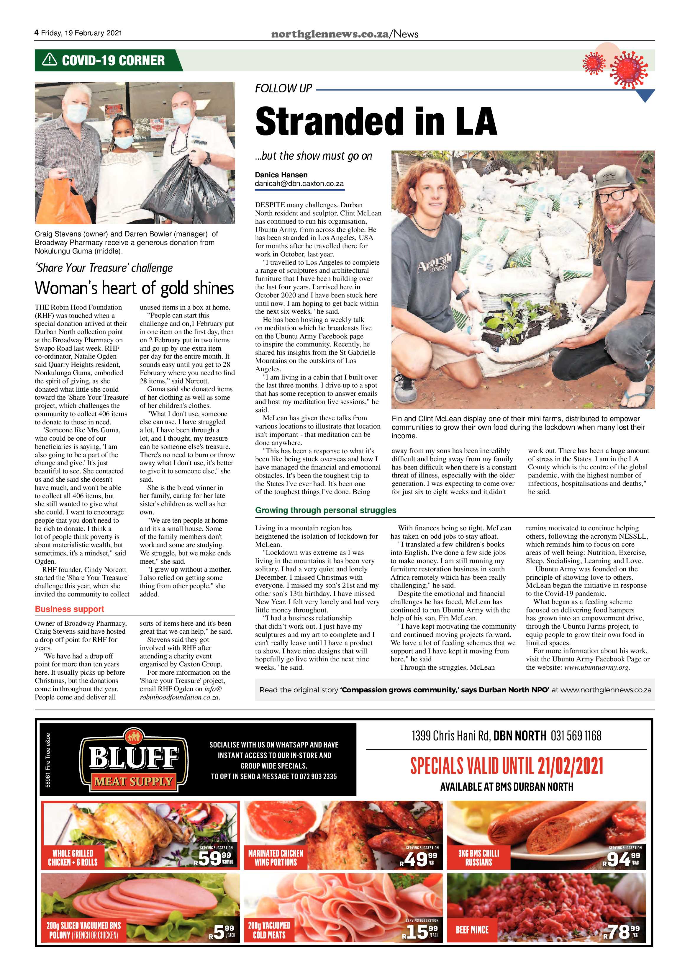 Northglen News 19 February 2021 page 4