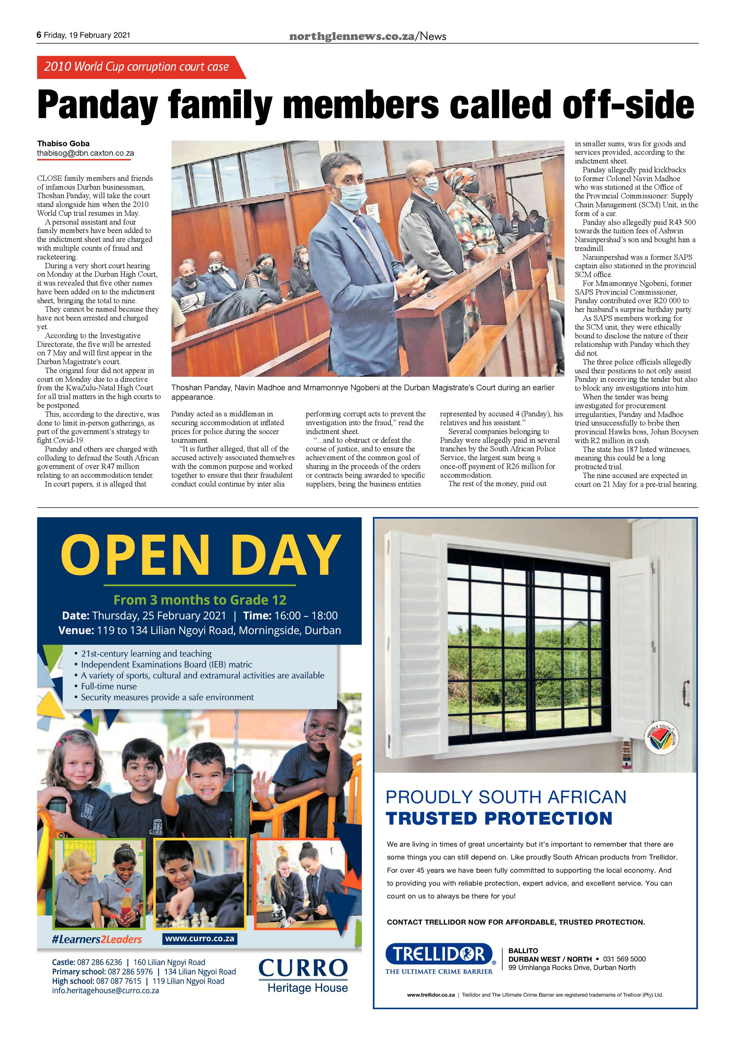 Northglen News 19 February 2021 page 6