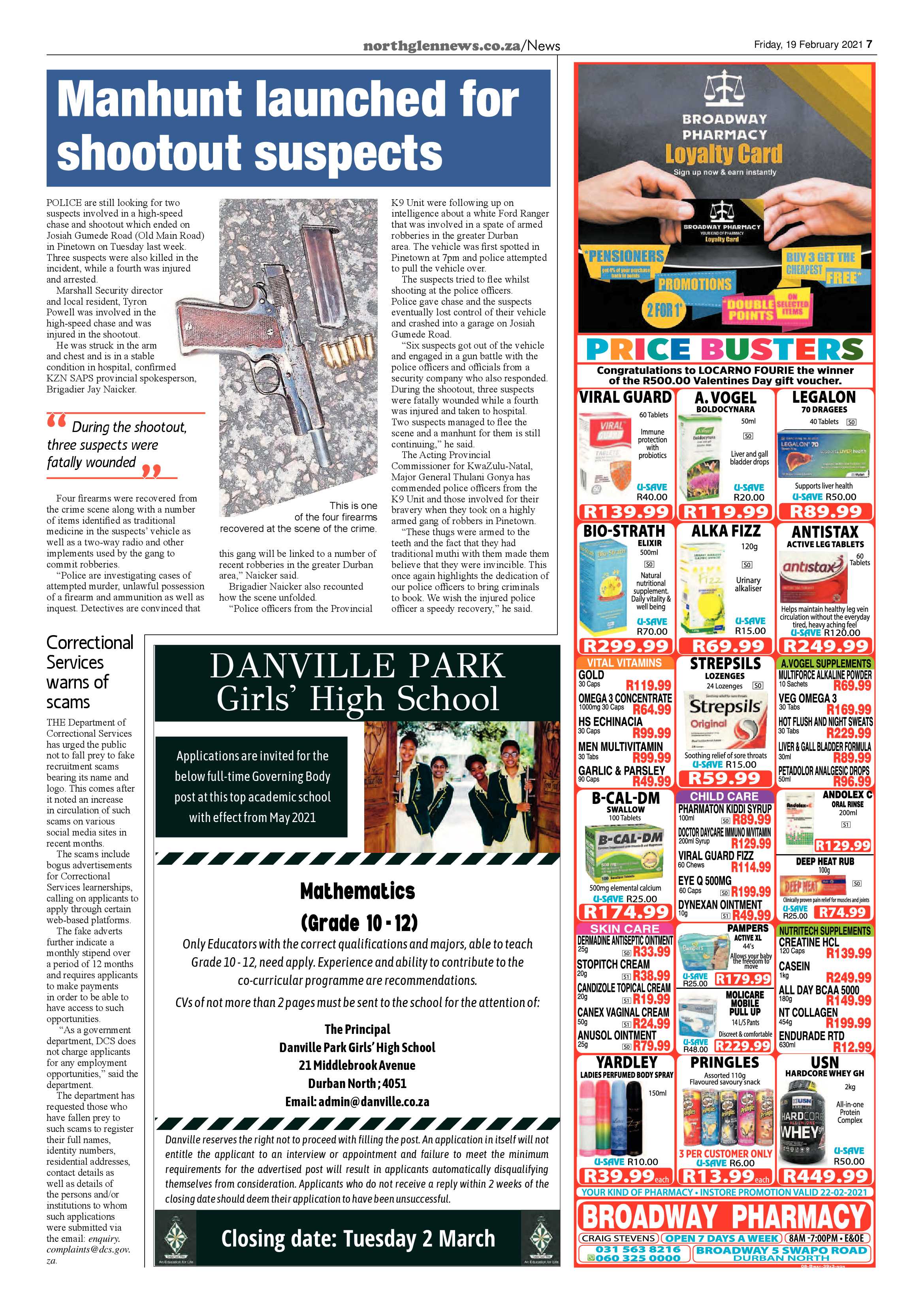 Northglen News 19 February 2021 page 7