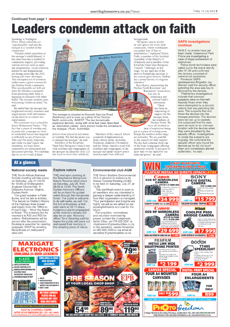 Northglen News 19 July 2024 page 3