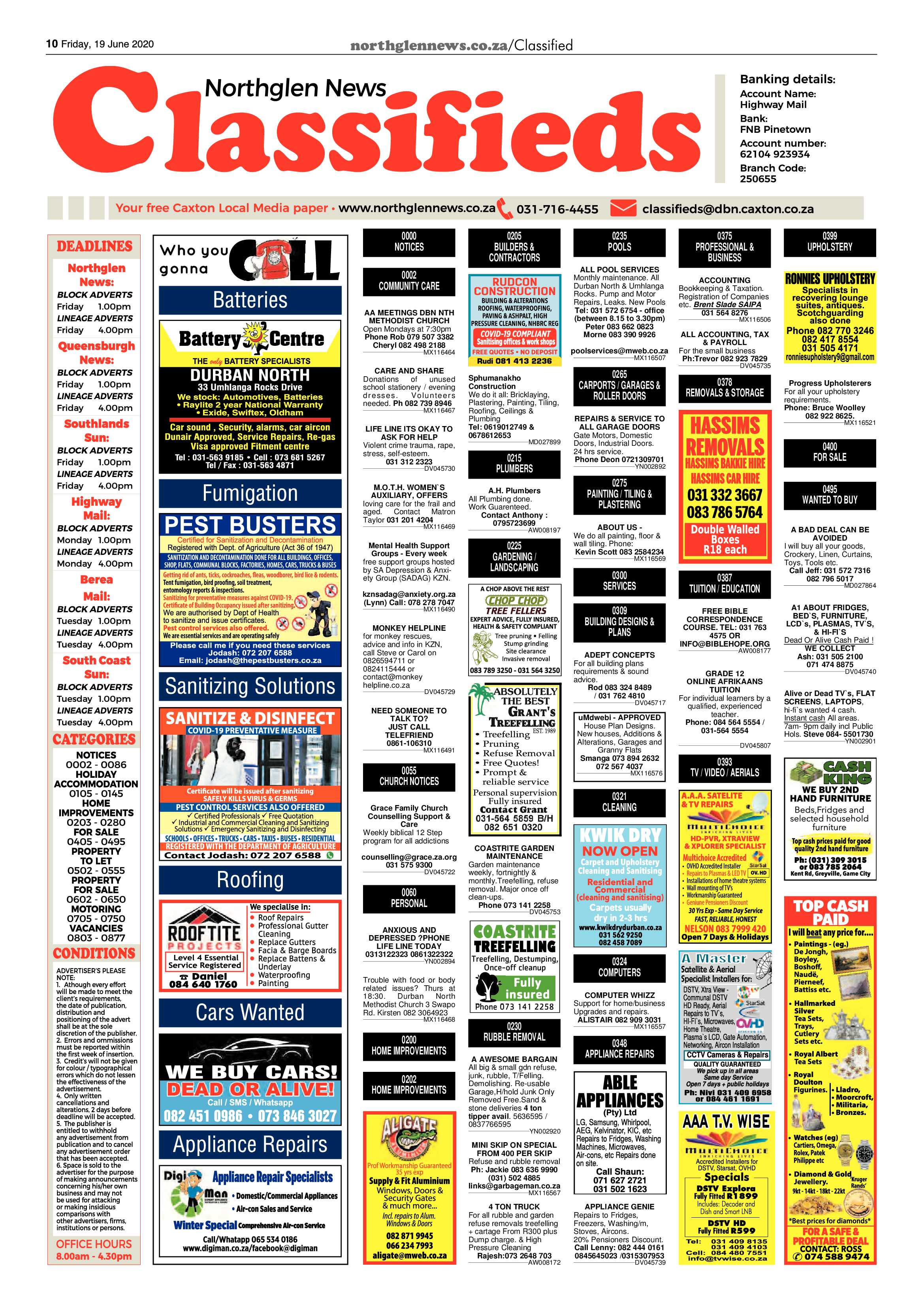 Northglen News 19 June 2020 page 10
