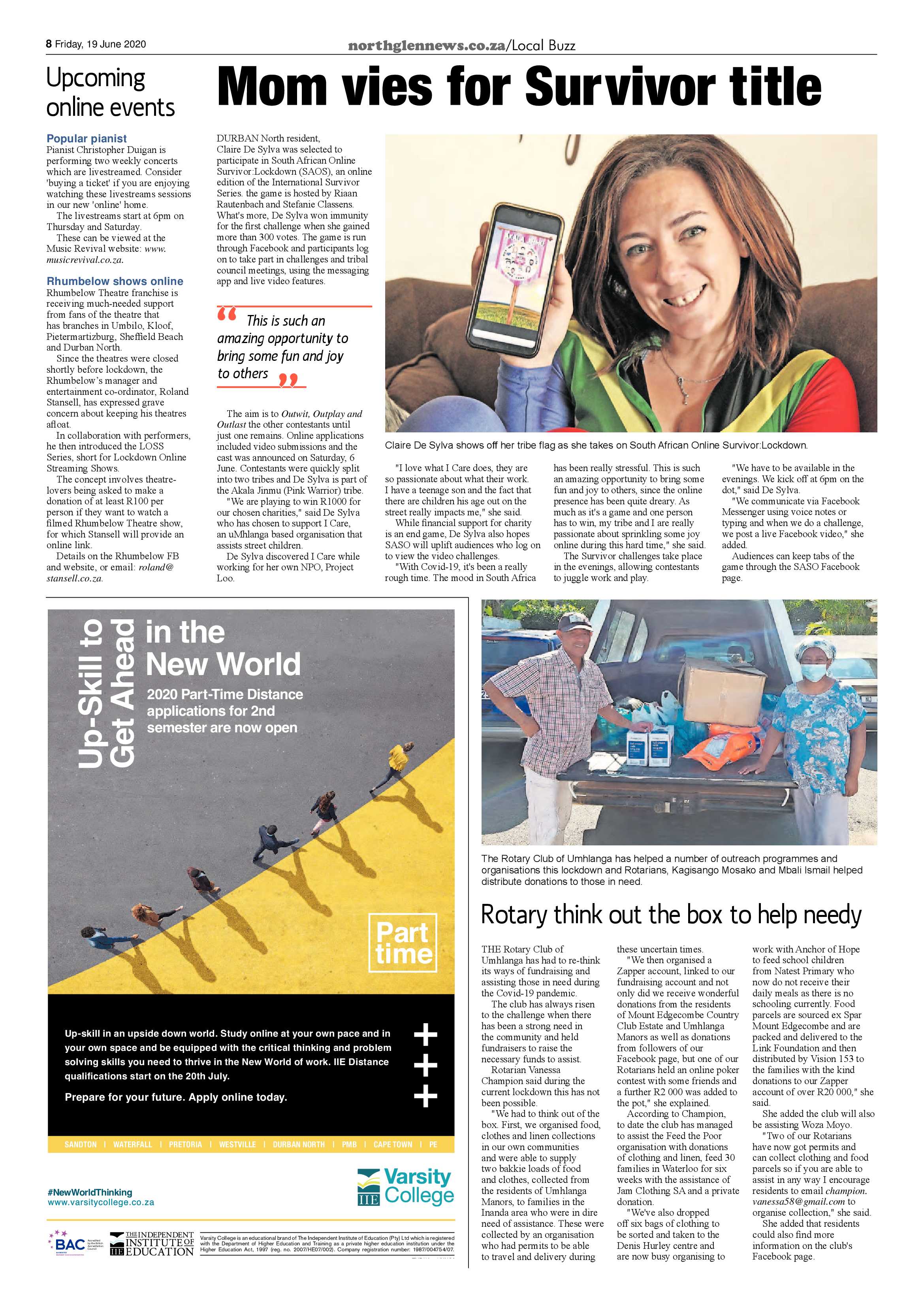 Northglen News 19 June 2020 page 8