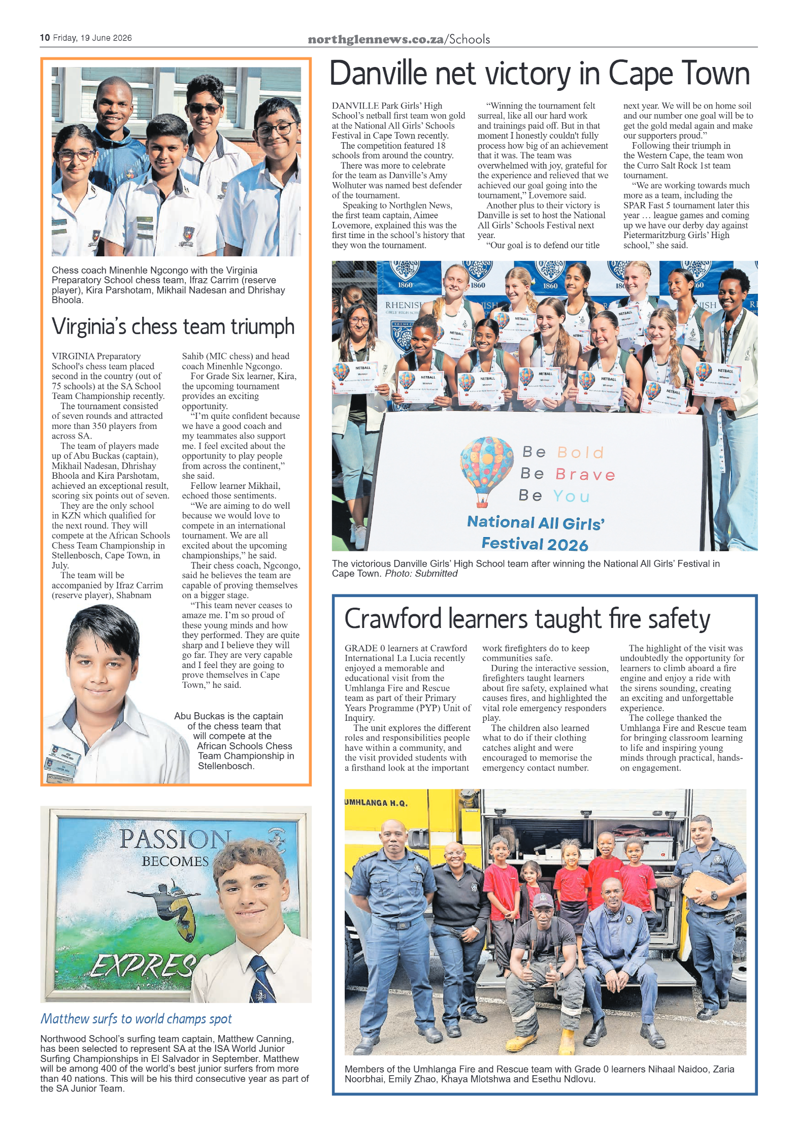 Northglen News 19 June 2026 page 10