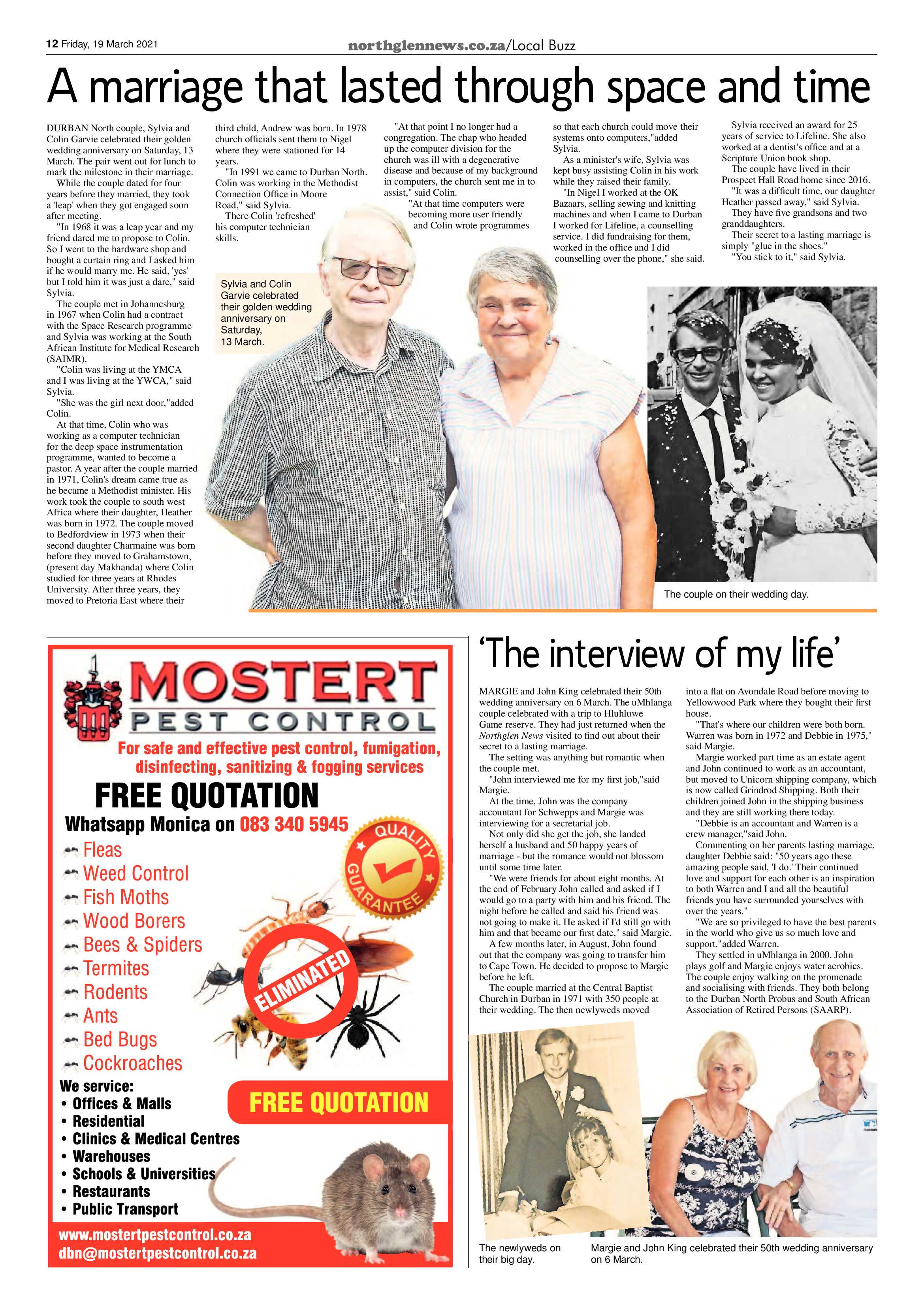 Northglen News 19 March 2021 page 12