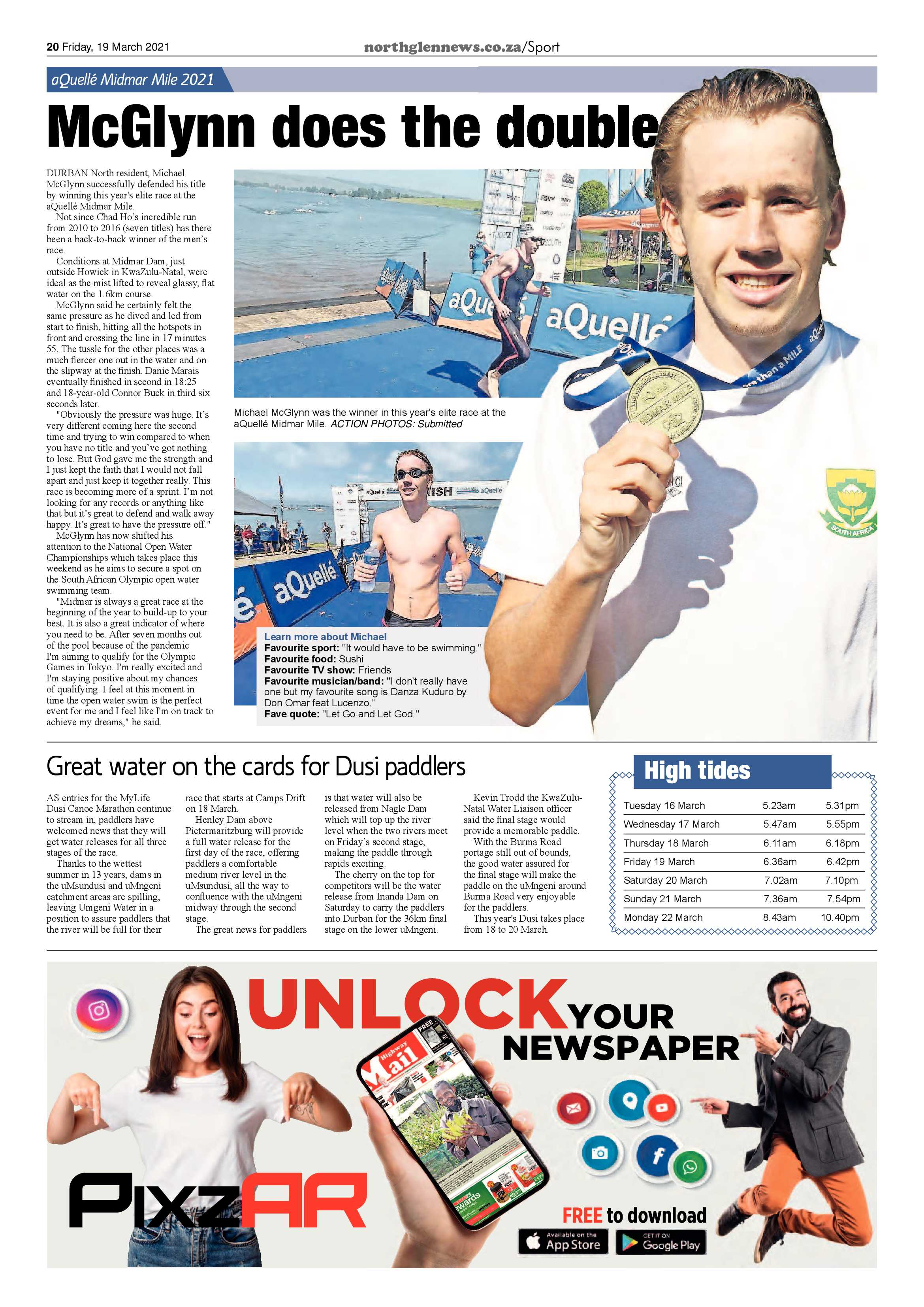 Northglen News 19 March 2021 page 20
