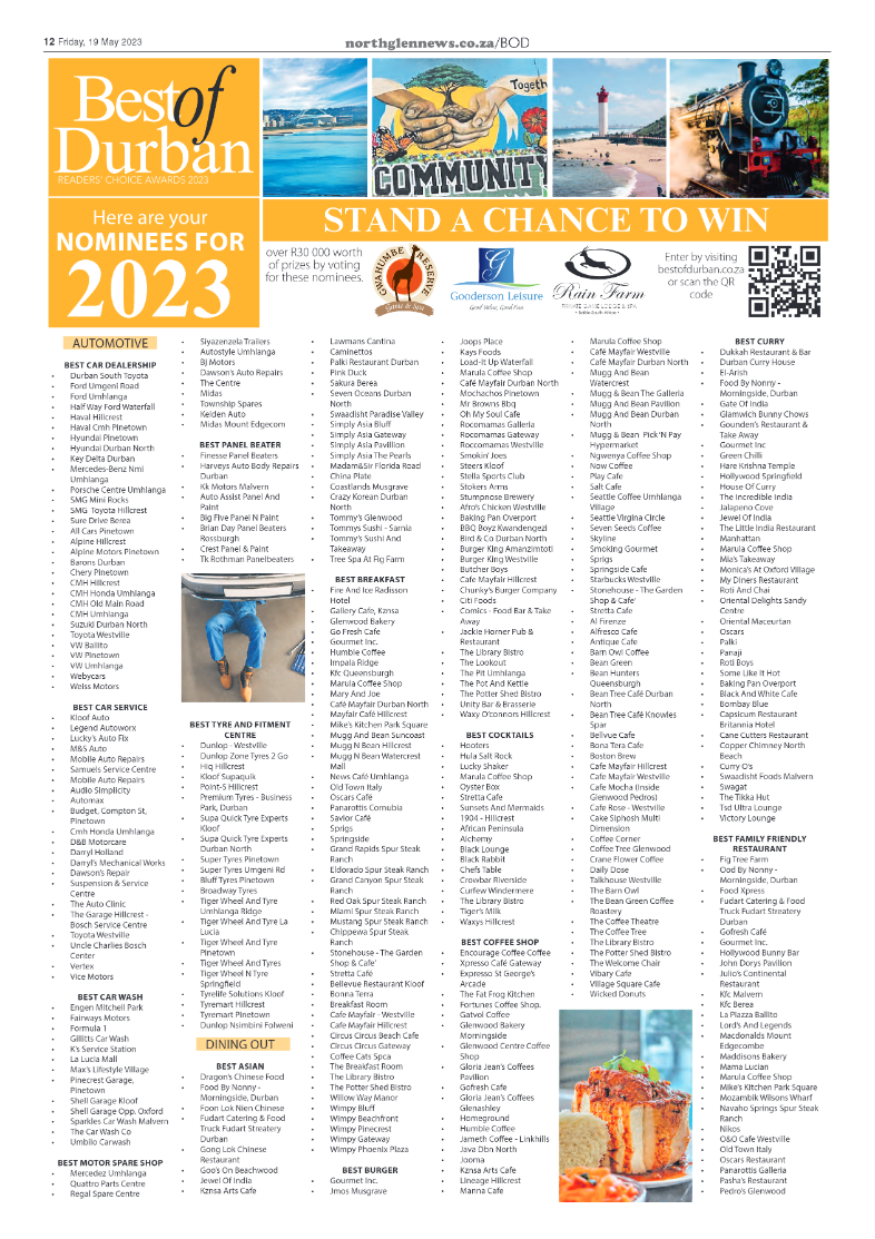 Northglen News 19 May 2023 page 12