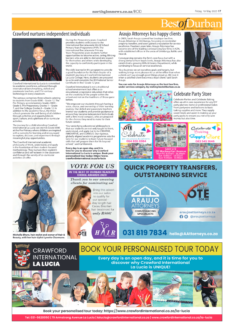 Northglen News 19 May 2023 page 17