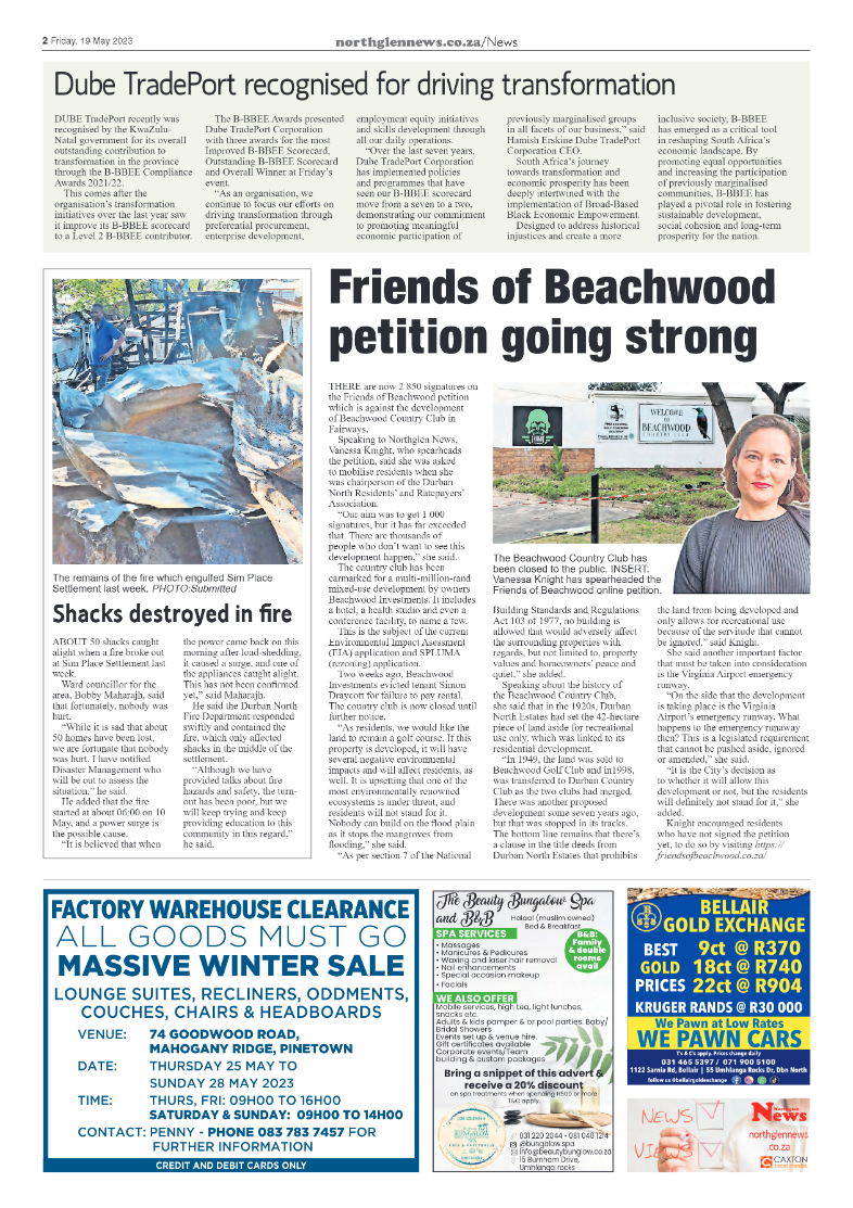 Northglen News 19 May 2023 page 2