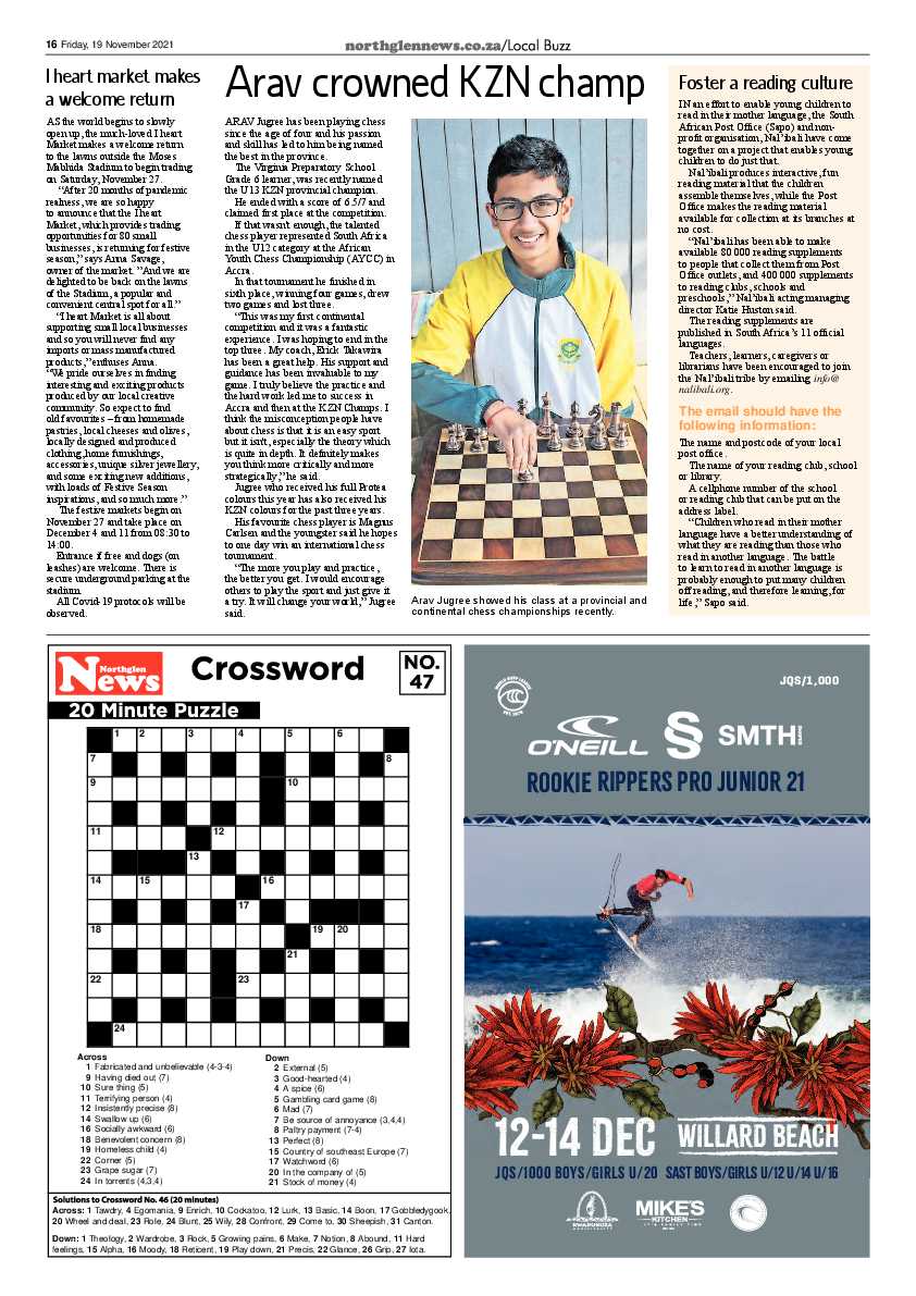 Northglen News 19 November 2021 page 16