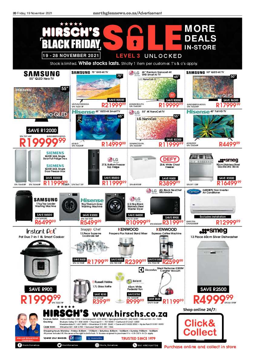 Northglen News 19 November 2021 page 20