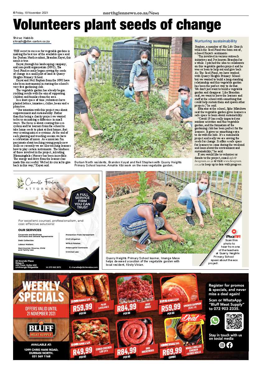 Northglen News 19 November 2021 page 4