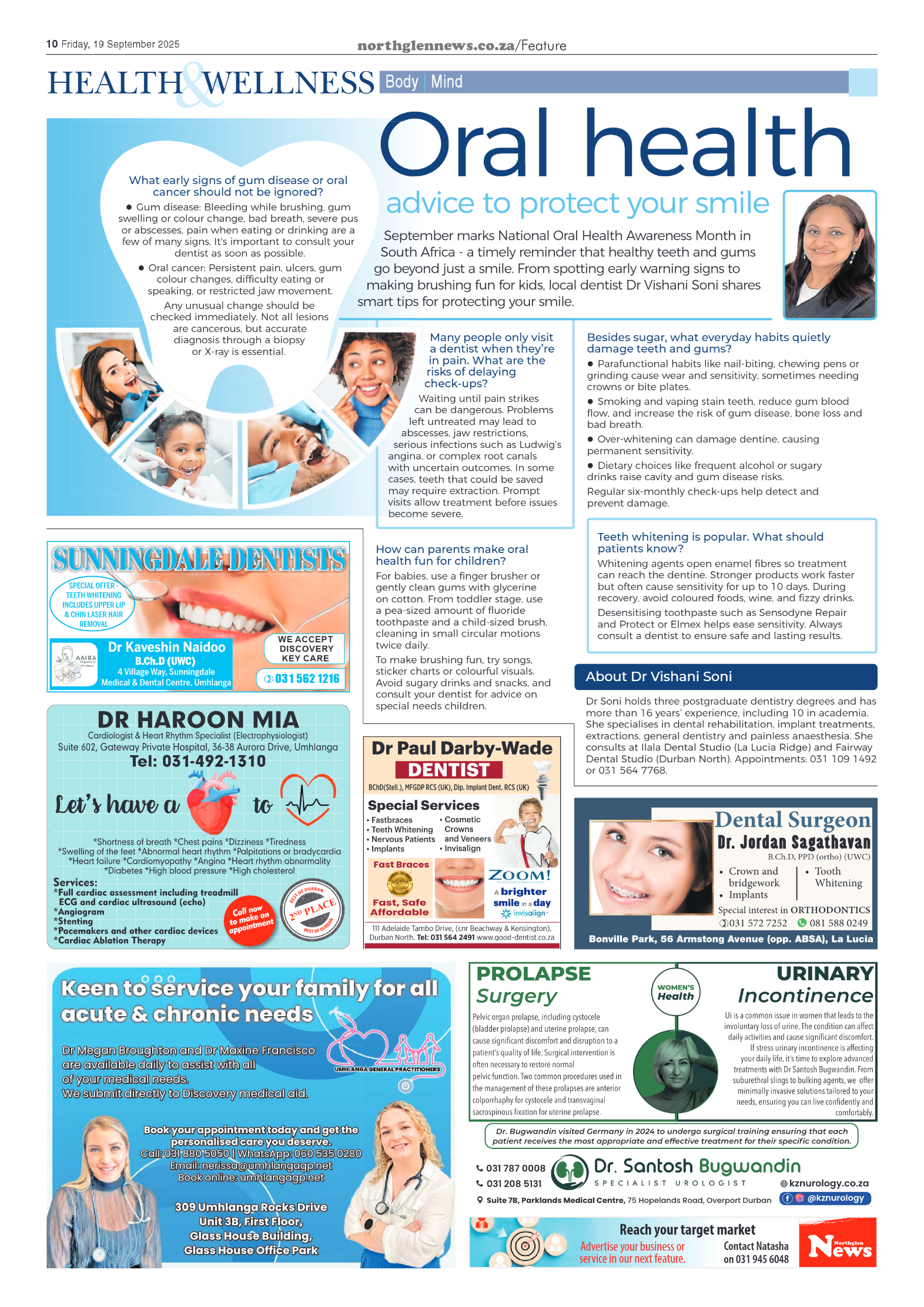 Northglen News 19 September 2025 page 10