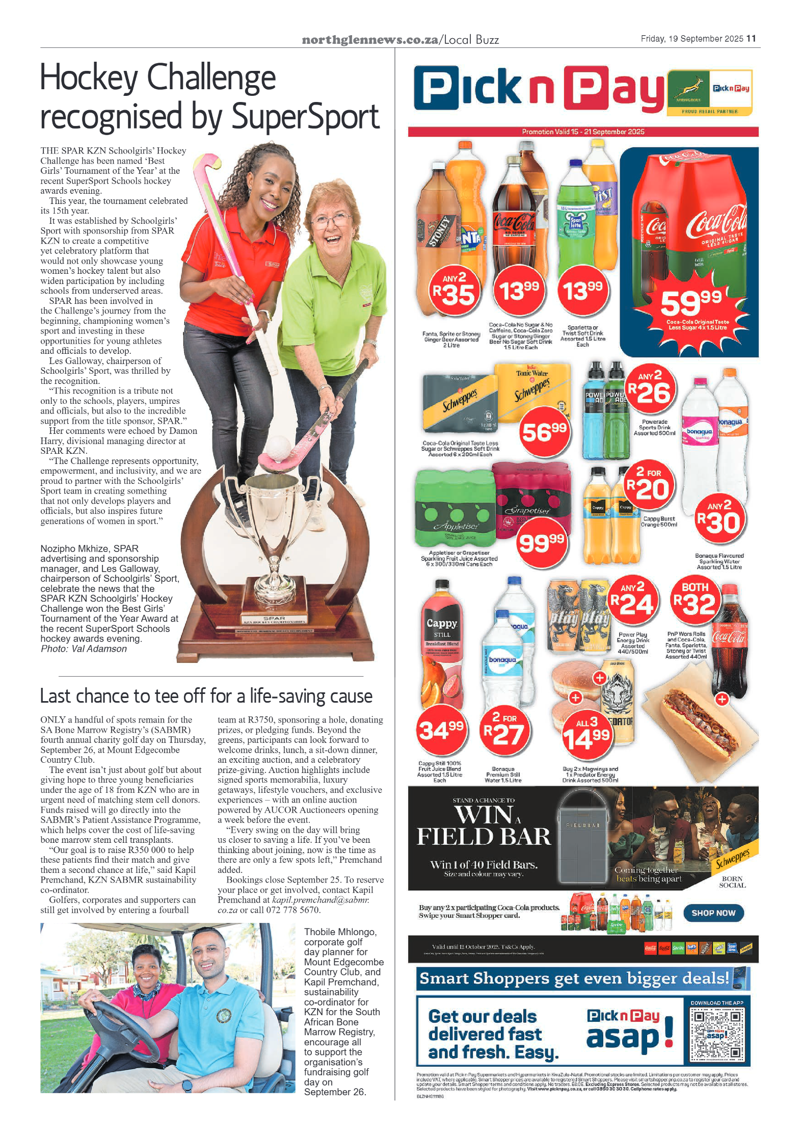 Northglen News 19 September 2025 page 11