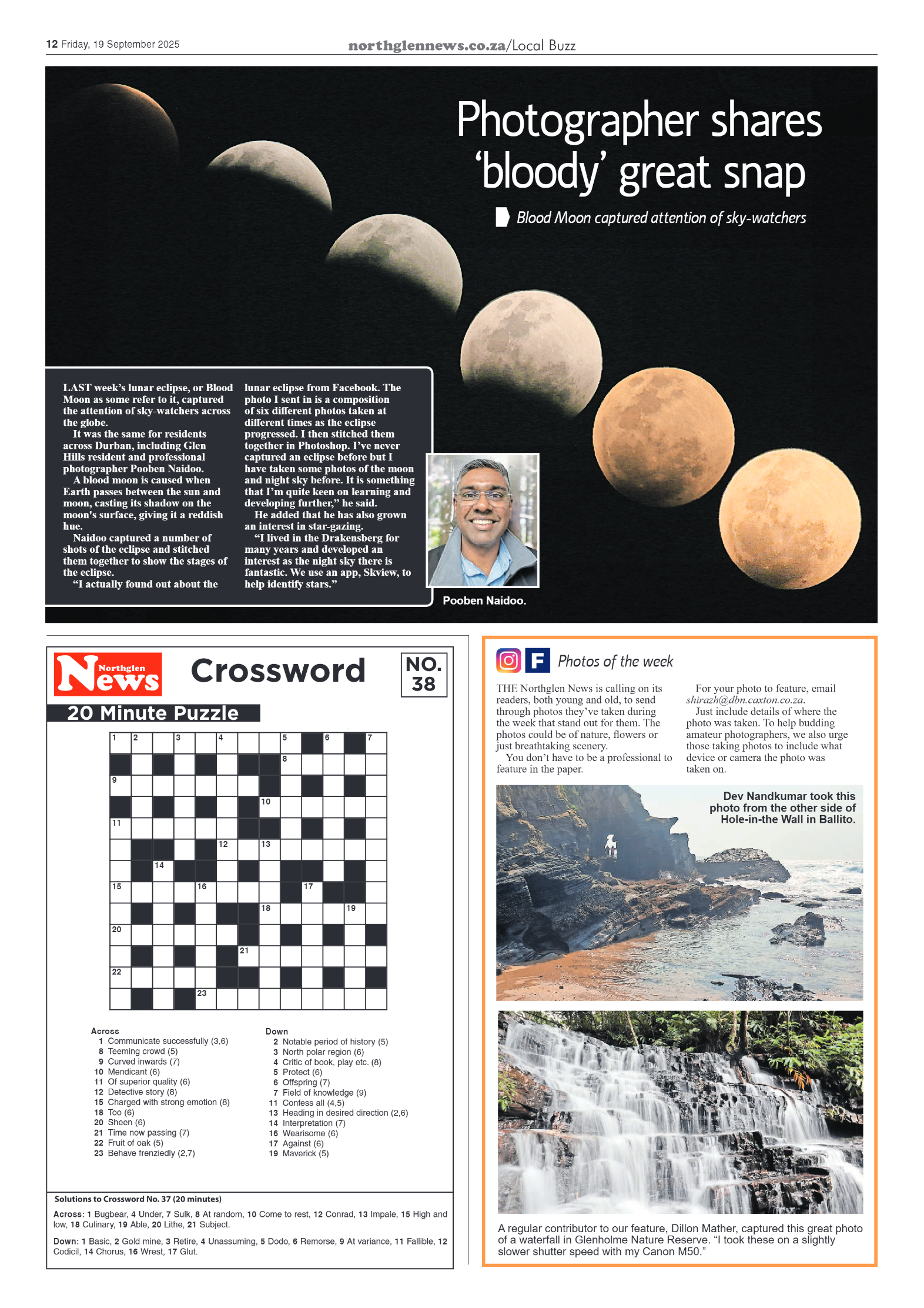 Northglen News 19 September 2025 page 12