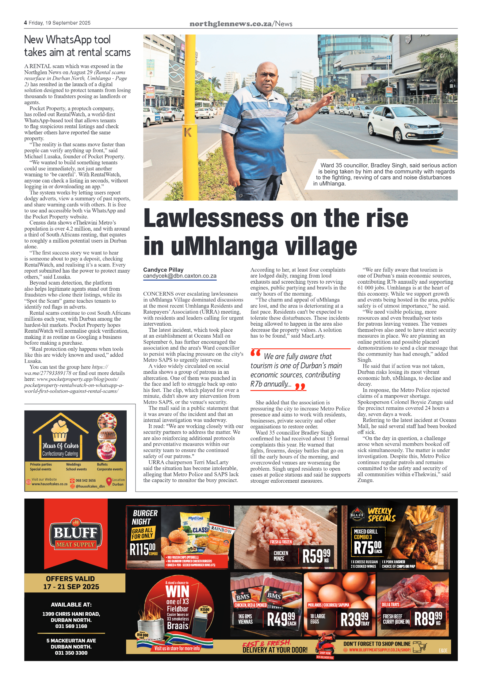 Northglen News 19 September 2025 page 4