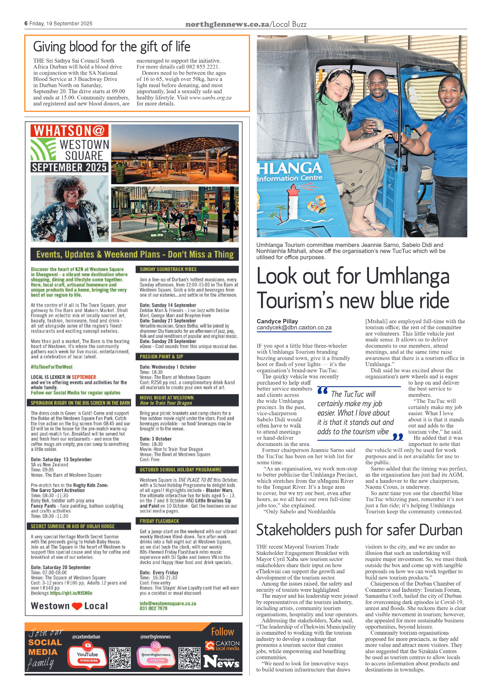 Northglen News 19 September 2025 page 6