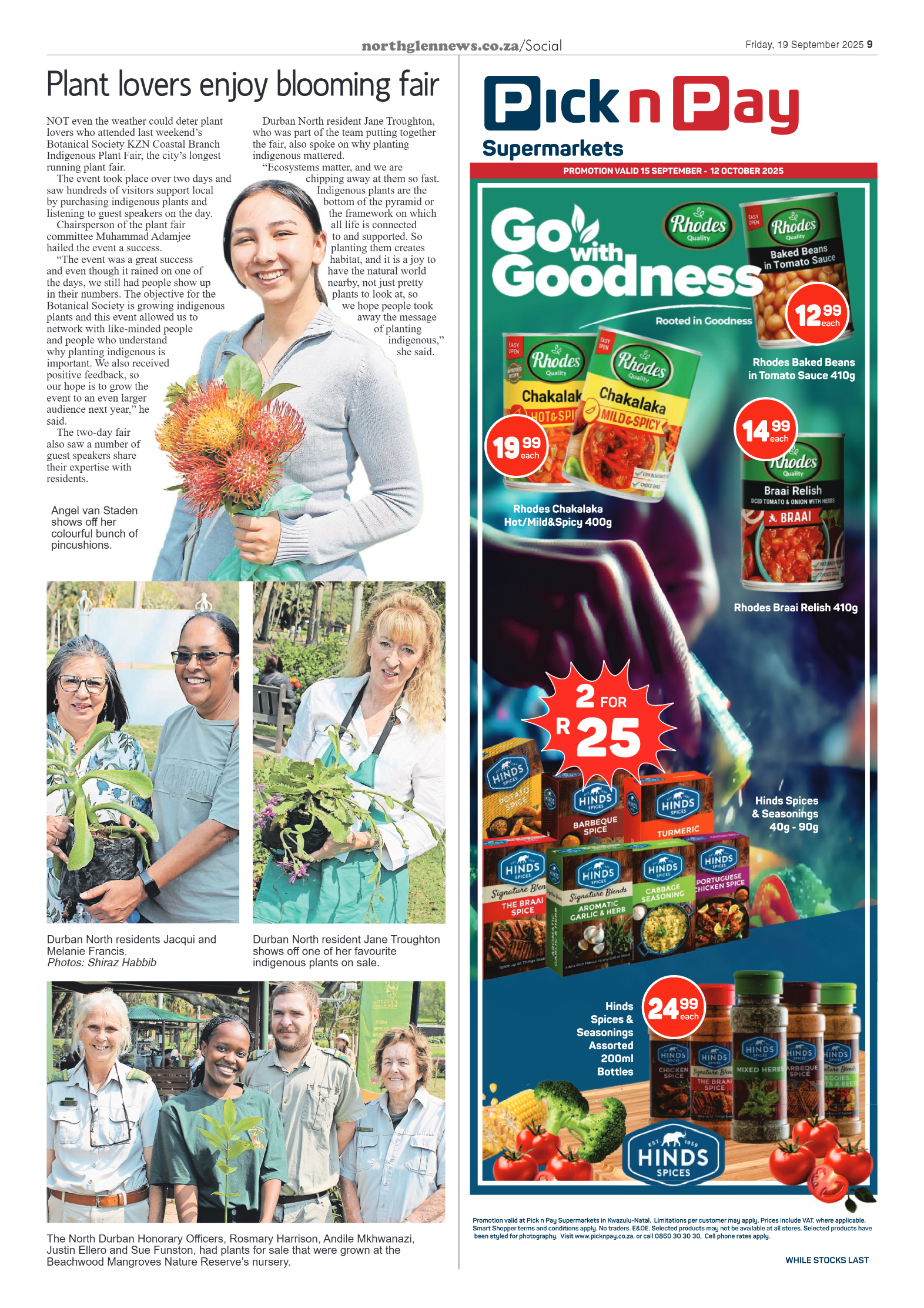 Northglen News 19 September 2025 page 9