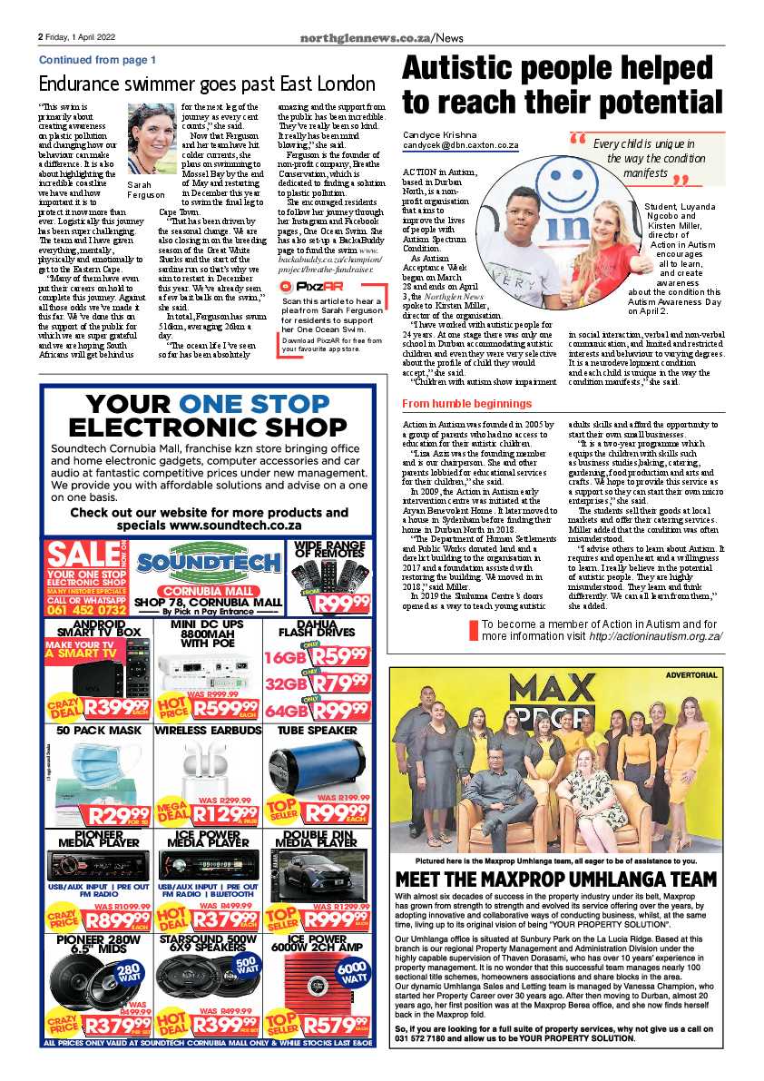 Northglen News 1 April 2022 page 2