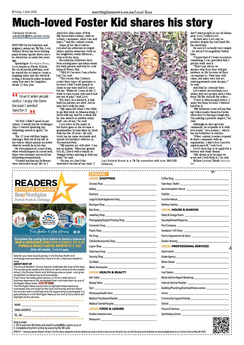 Northglen News 1 April 2022 page 8
