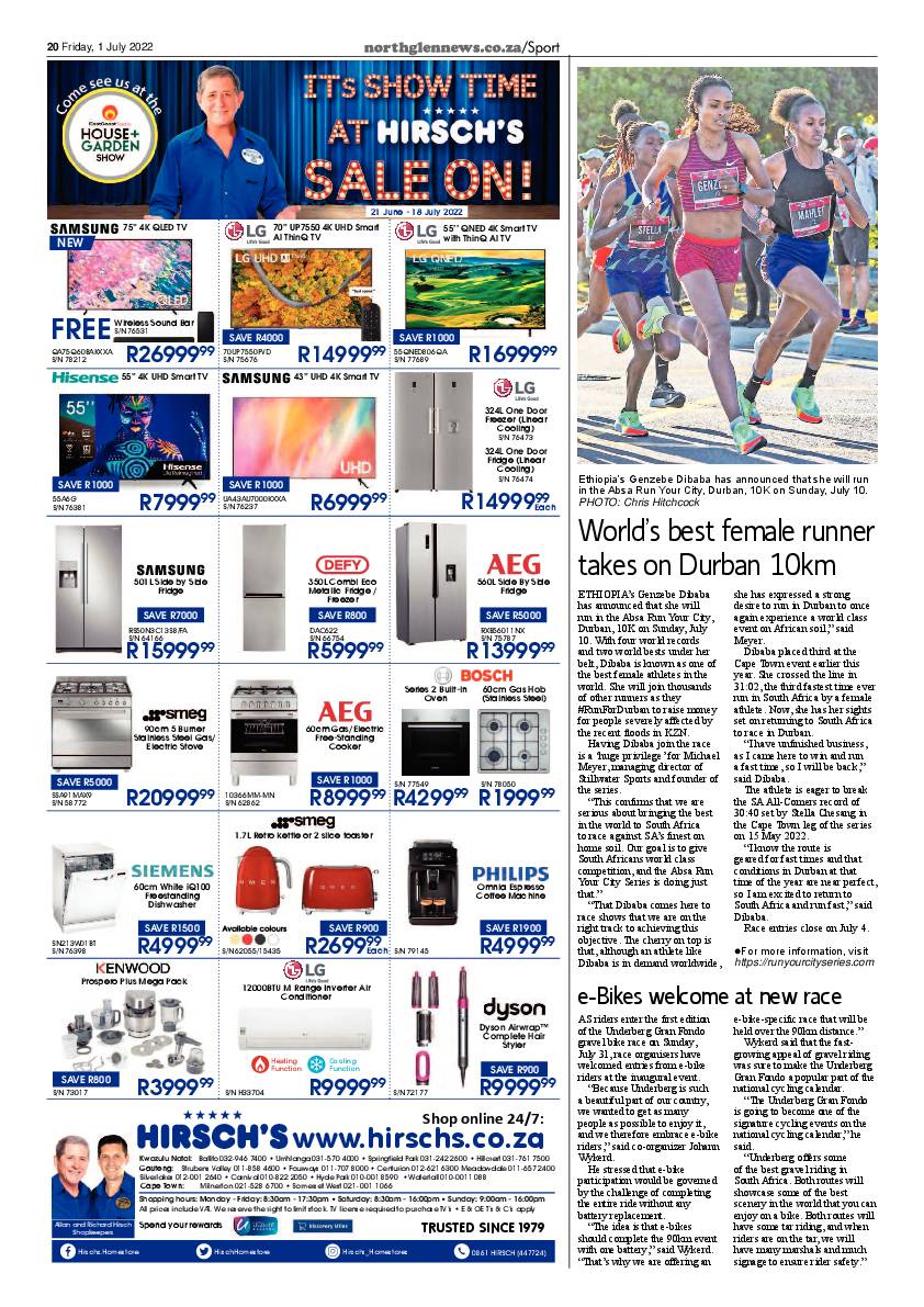 Northglen News 1 July 2022 page 20