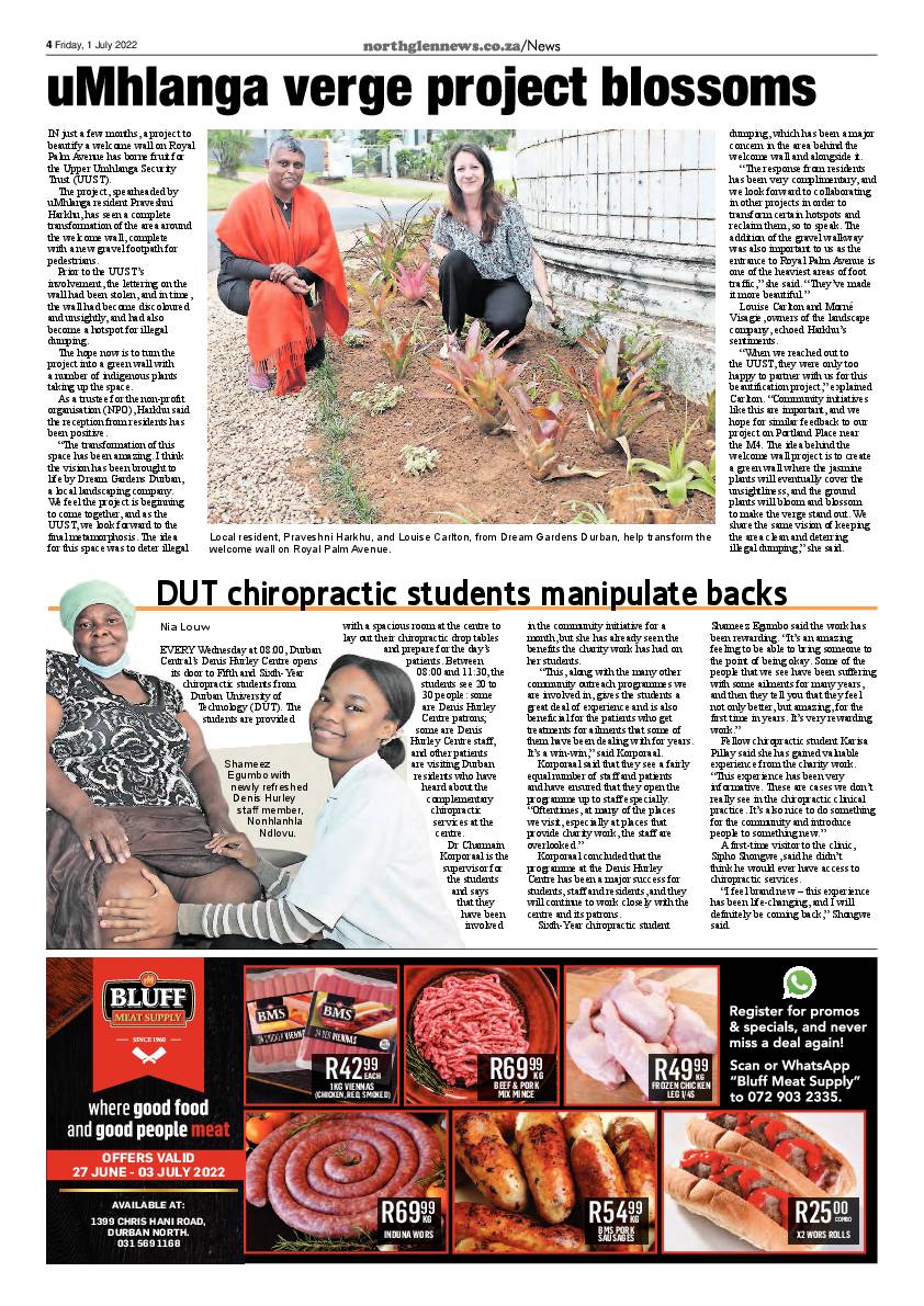 Northglen News 1 July 2022 page 4